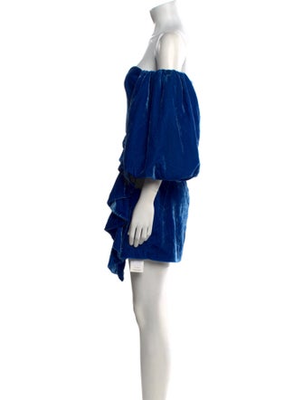 RHODE Off-The-Shoulder Mini Dress