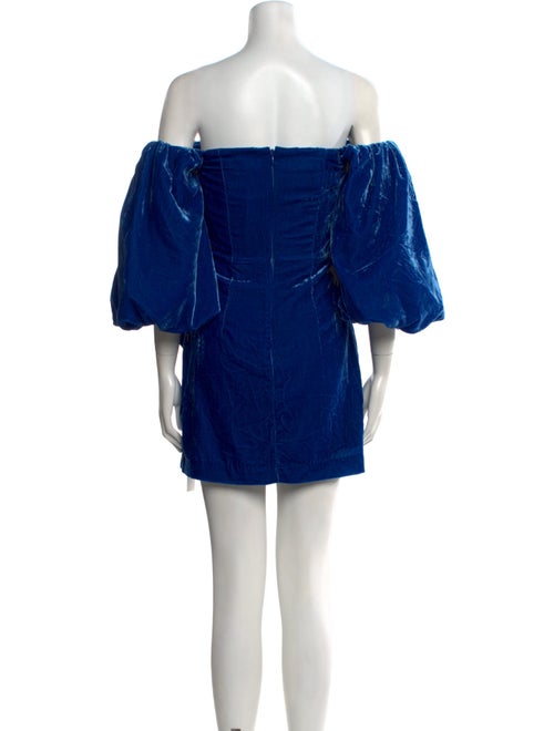 RHODE Off-The-Shoulder Mini Dress