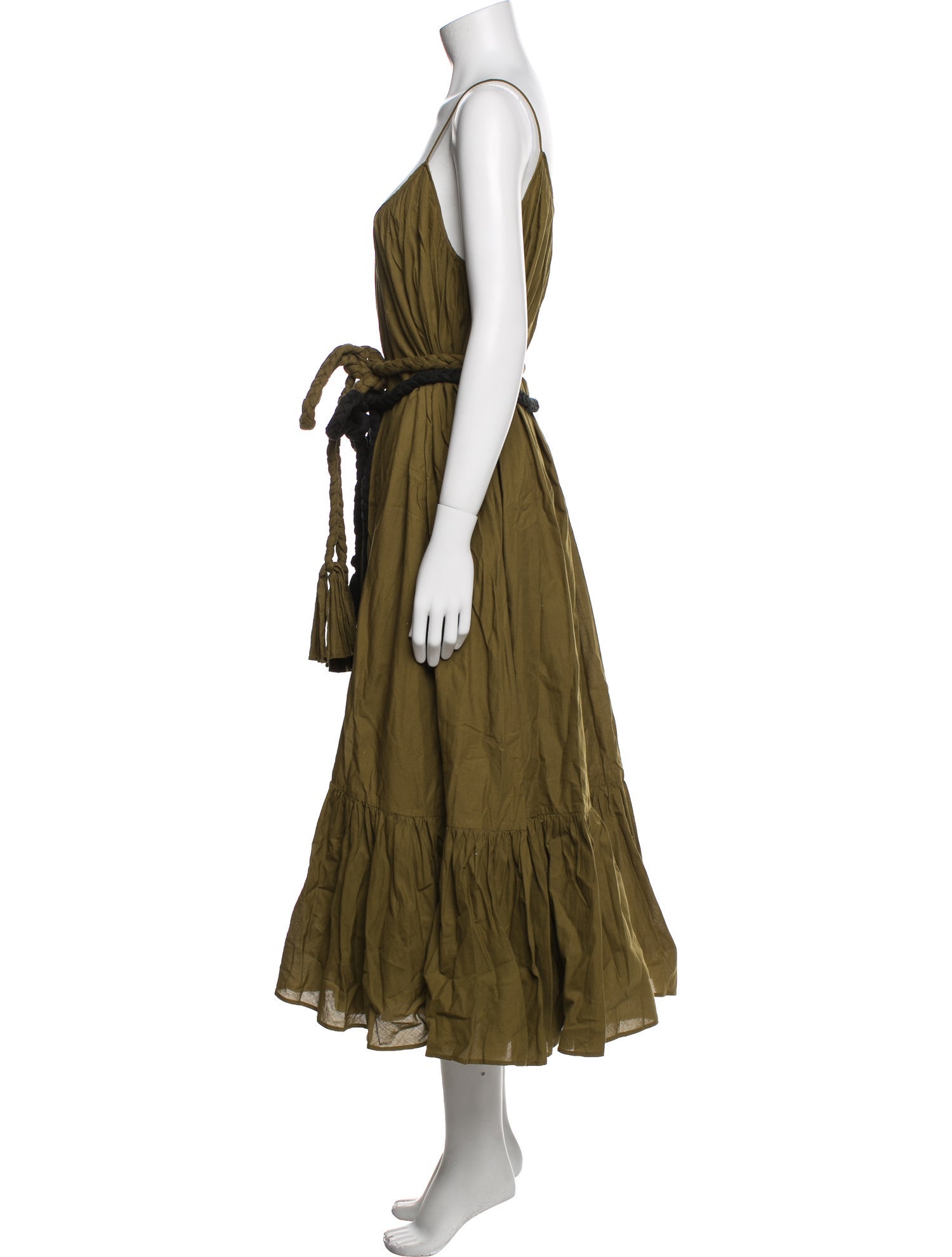 RHODE Scoop Neck Long Dress