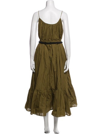 RHODE Scoop Neck Long Dress