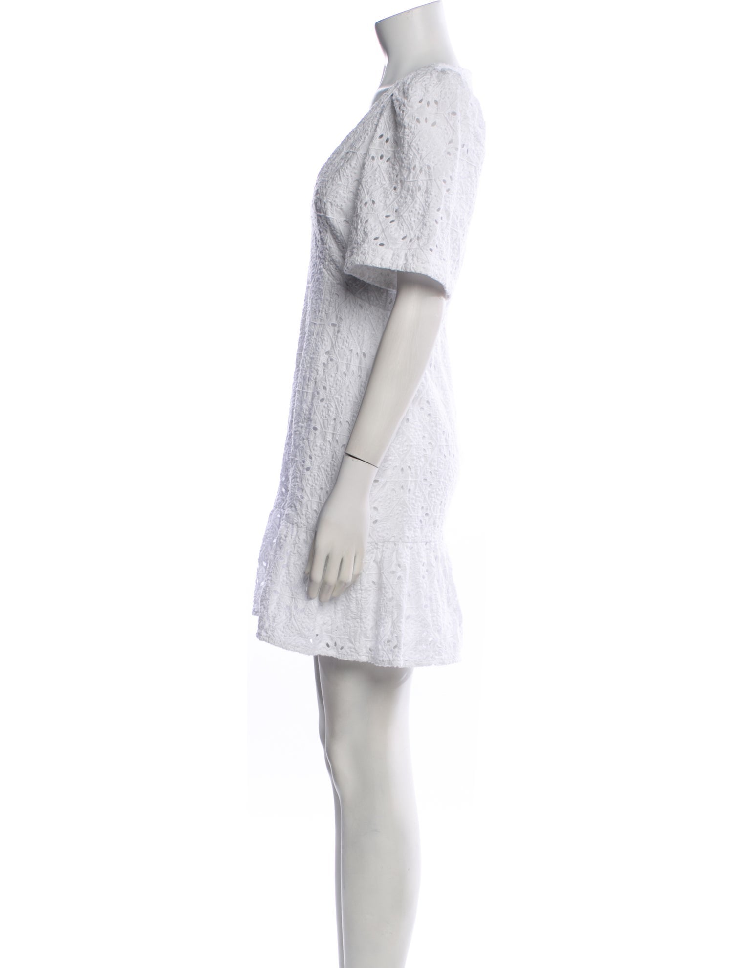 RHODE V-Neck Mini Dress