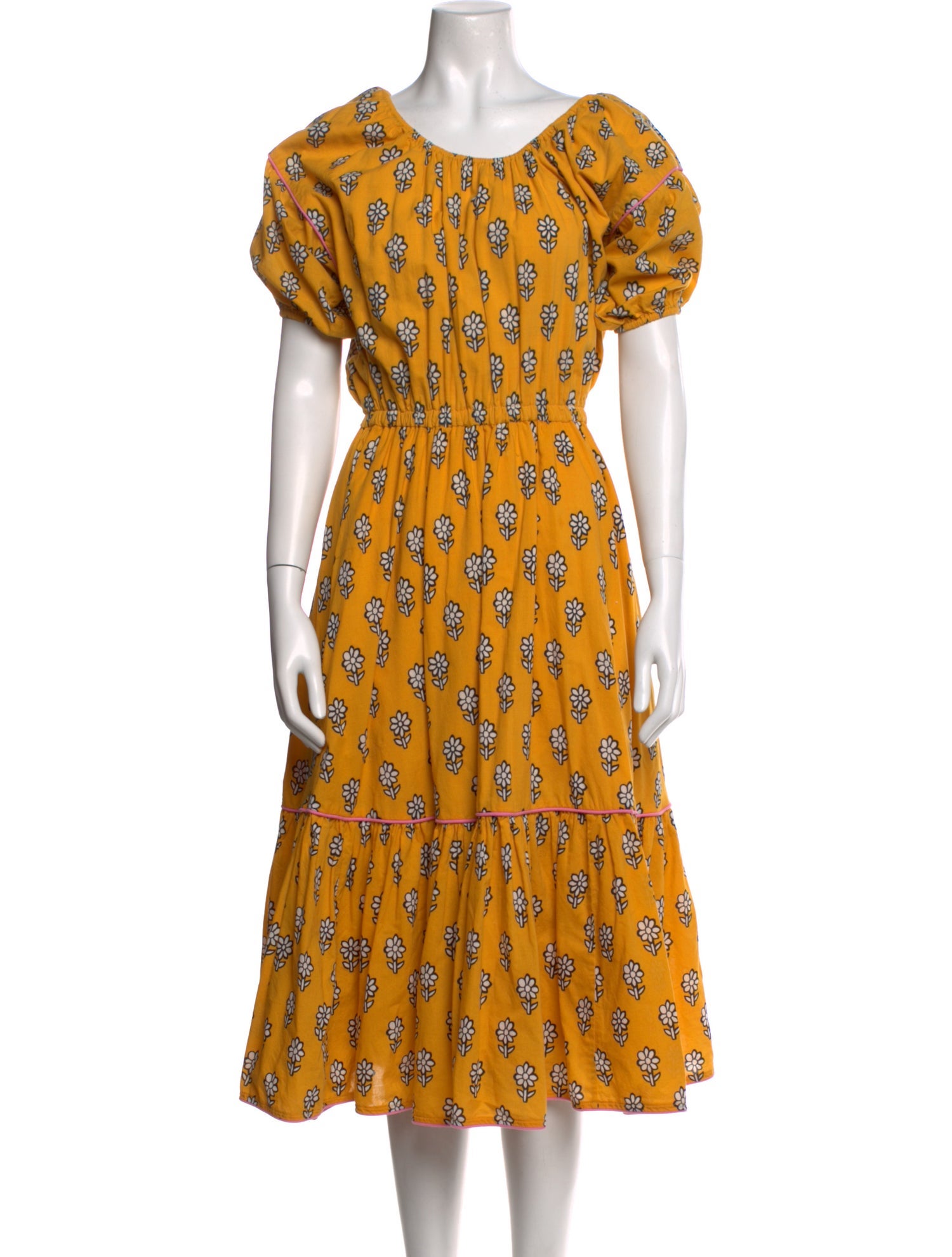 RHODE Linen Long Dress