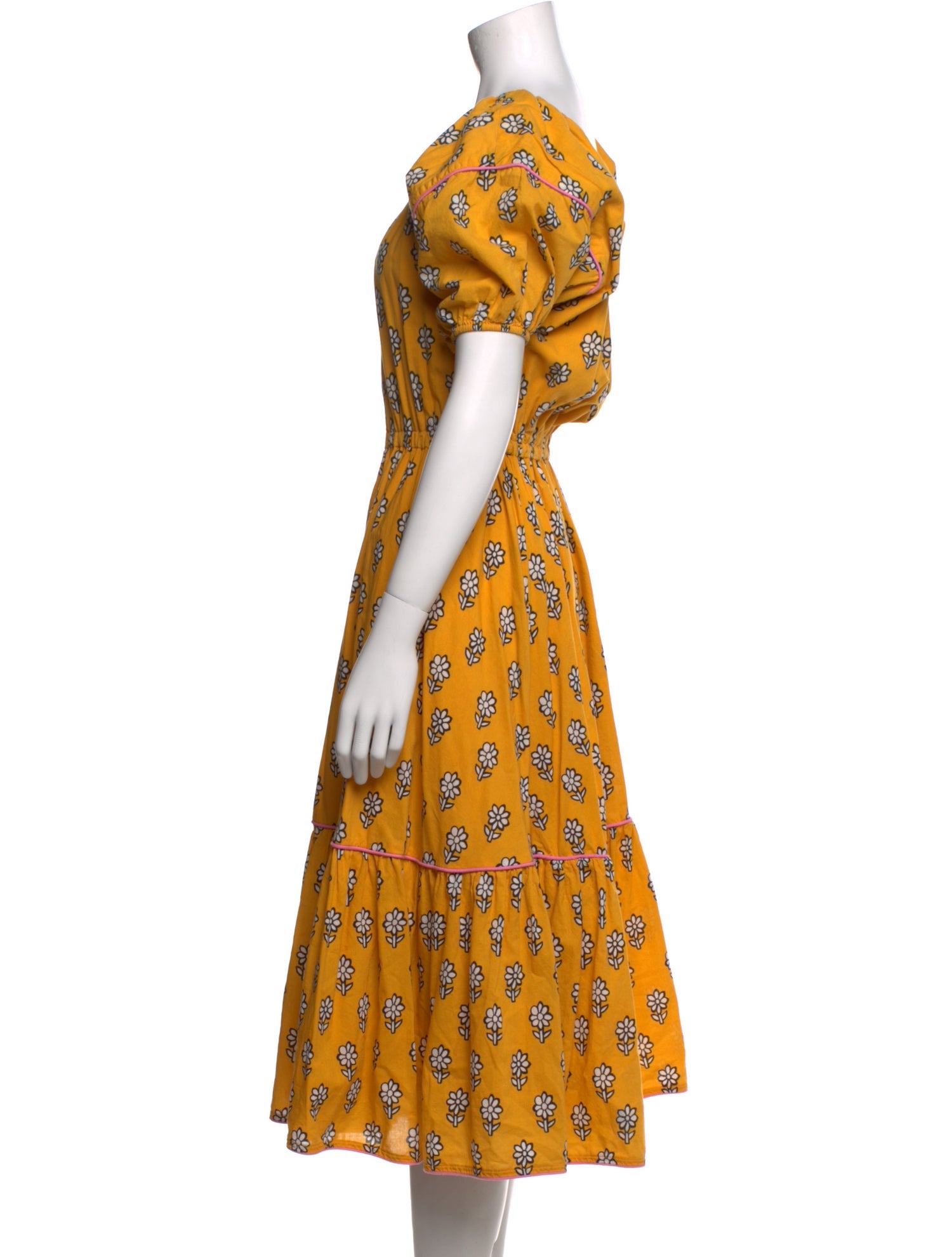 RHODE Linen Long Dress