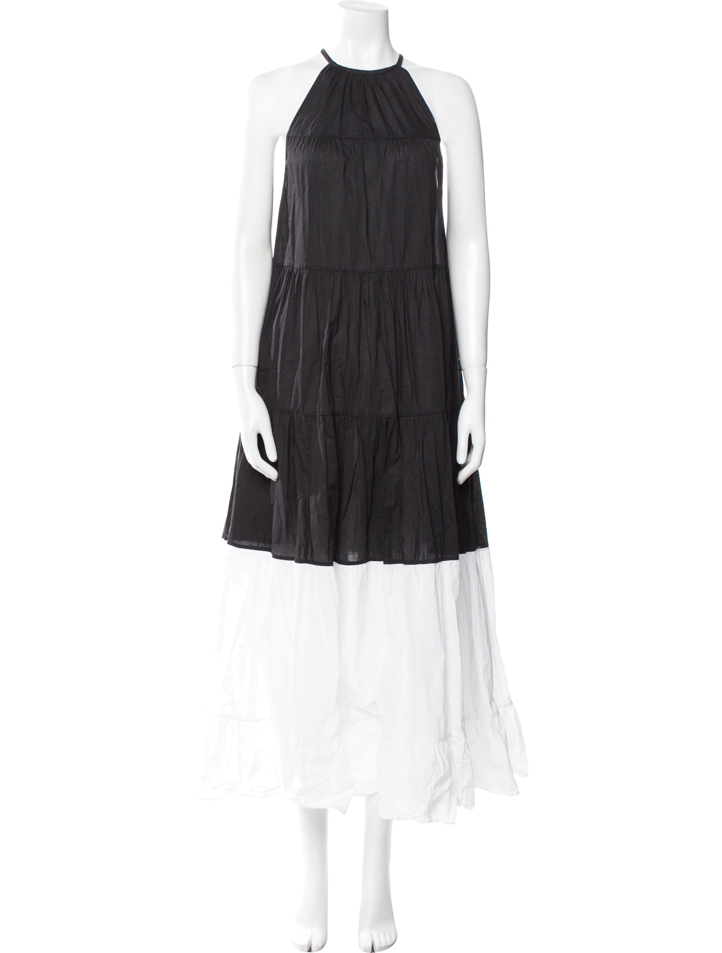 RHODE Halterneck Long Dress