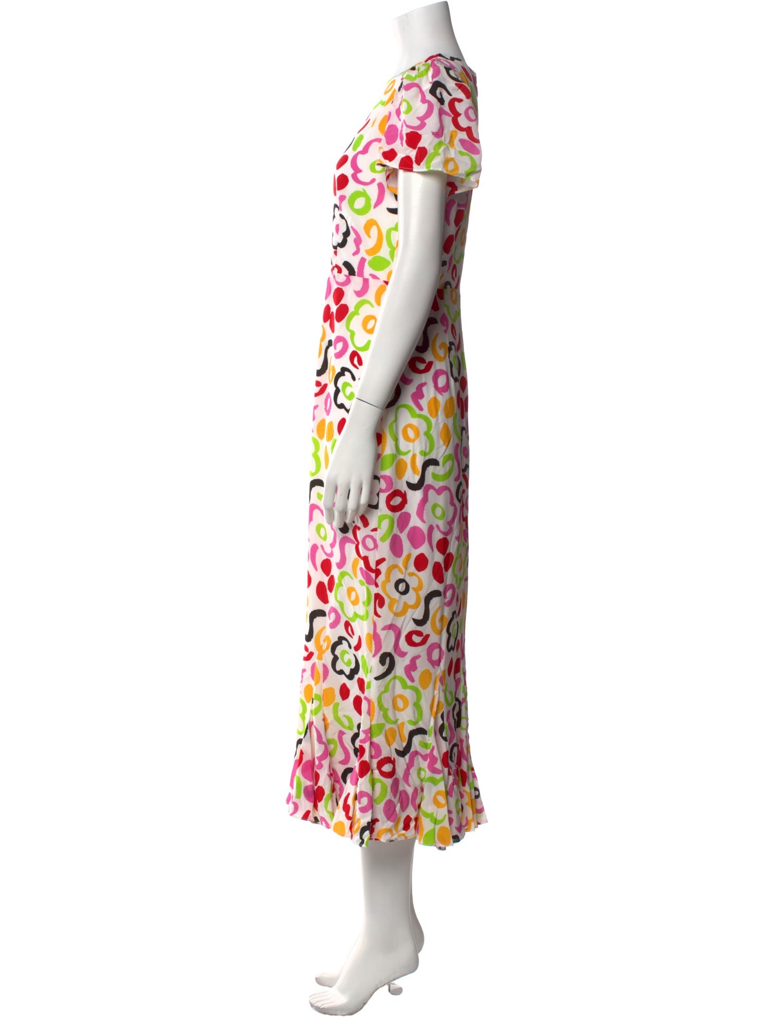 RHODE Printed Long Dress