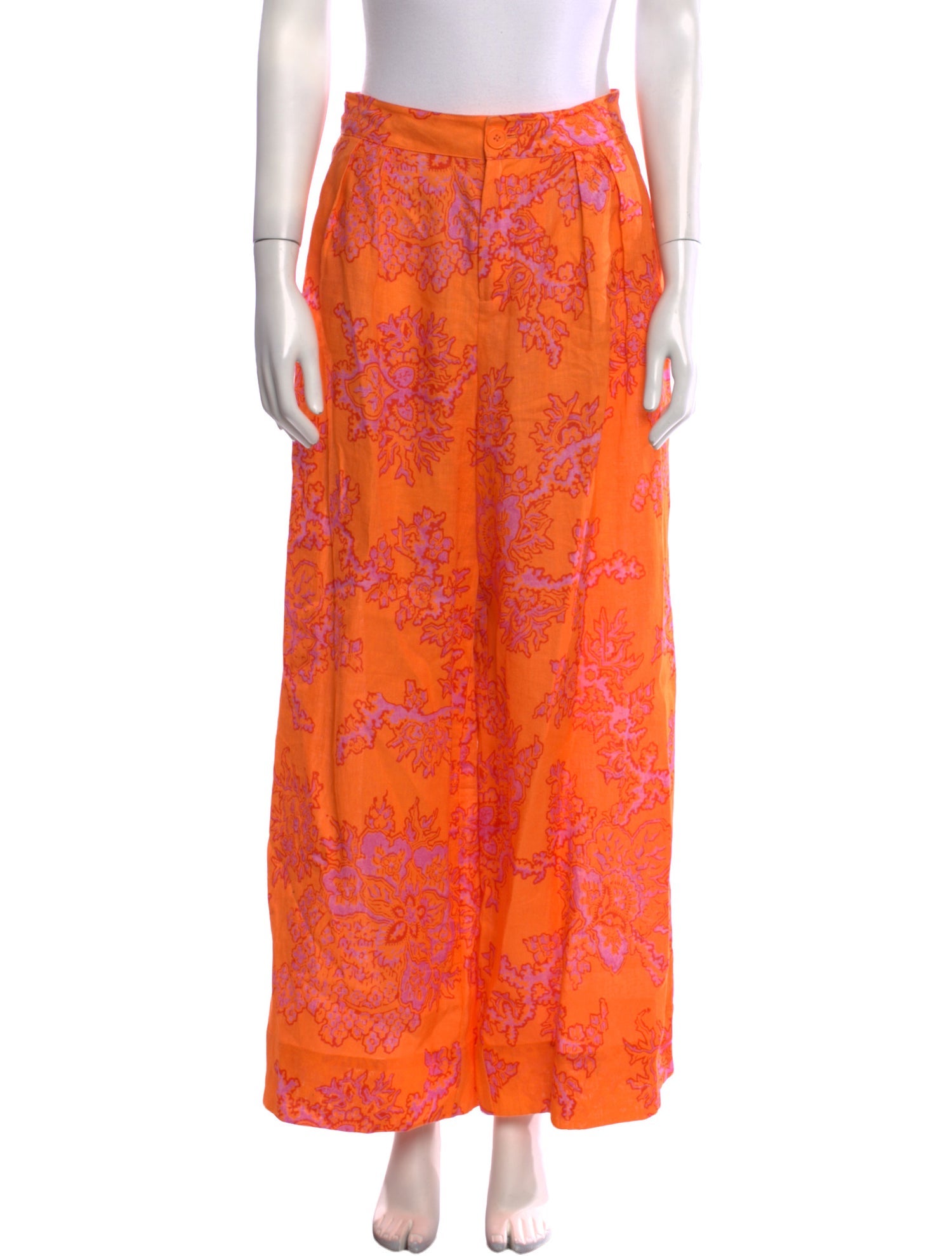 RHODE Linen Wide Leg Pants