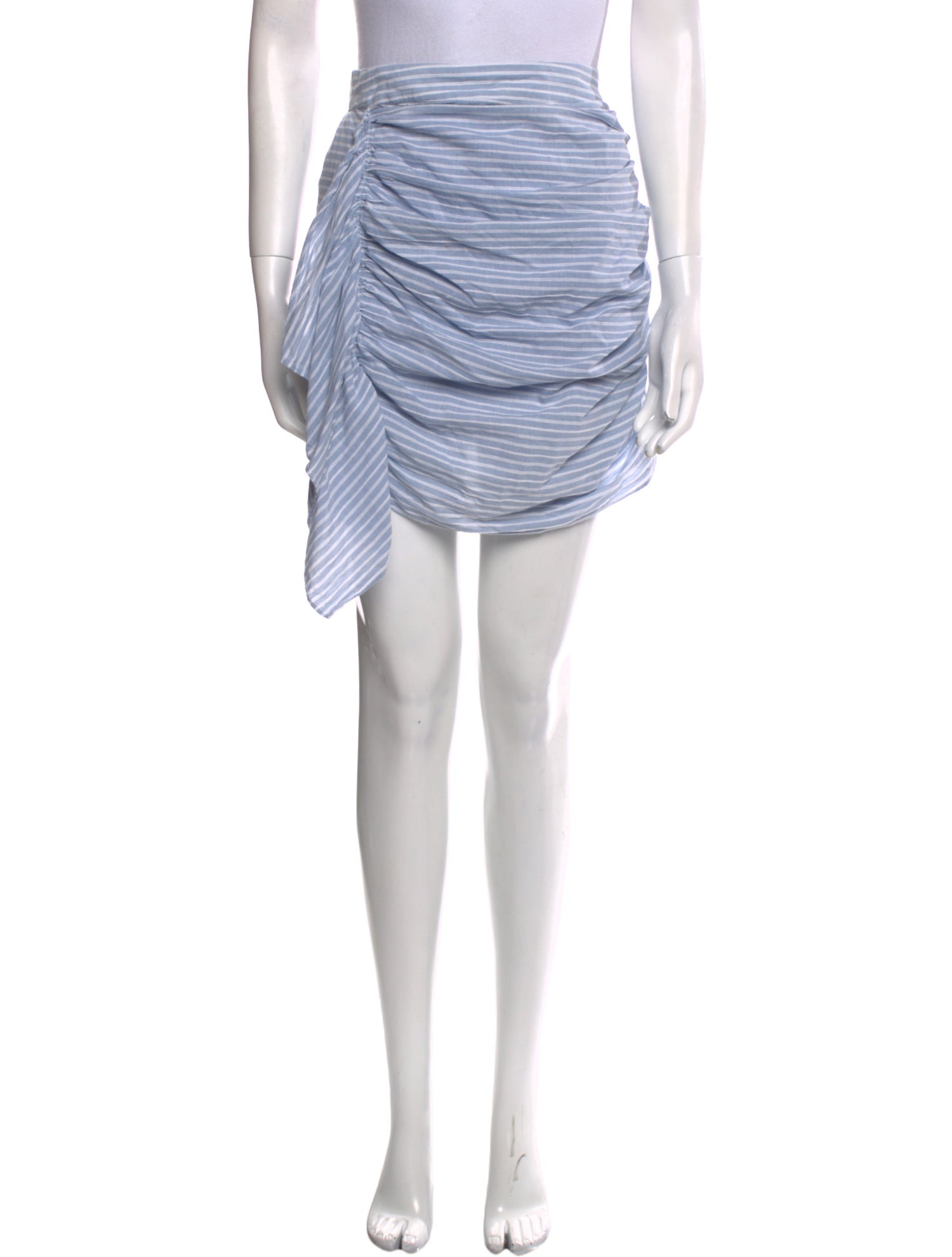 RHODE Ruffle Embellishment Mini Skirt