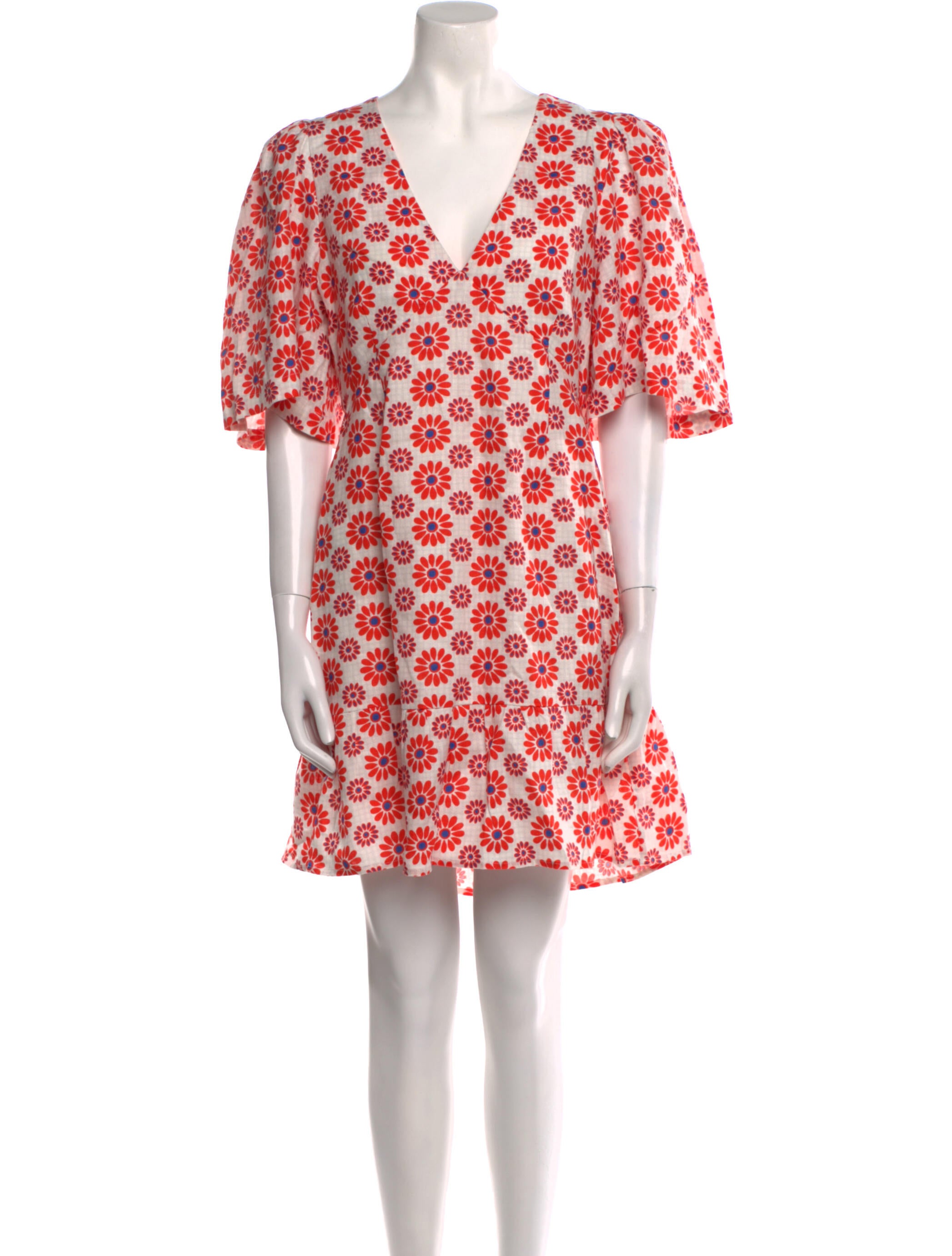 RHODE Linen Mini Dress