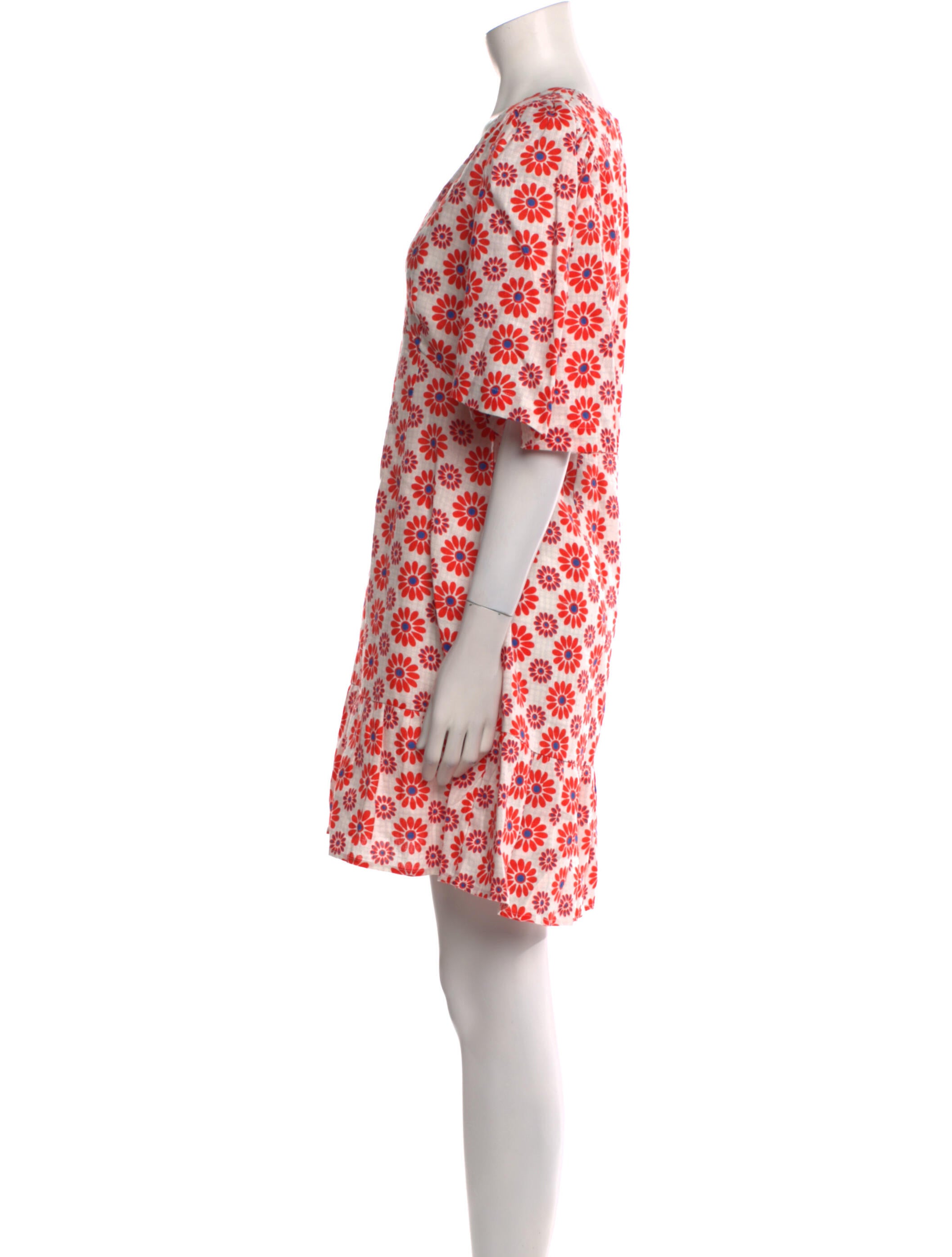 RHODE Linen Mini Dress