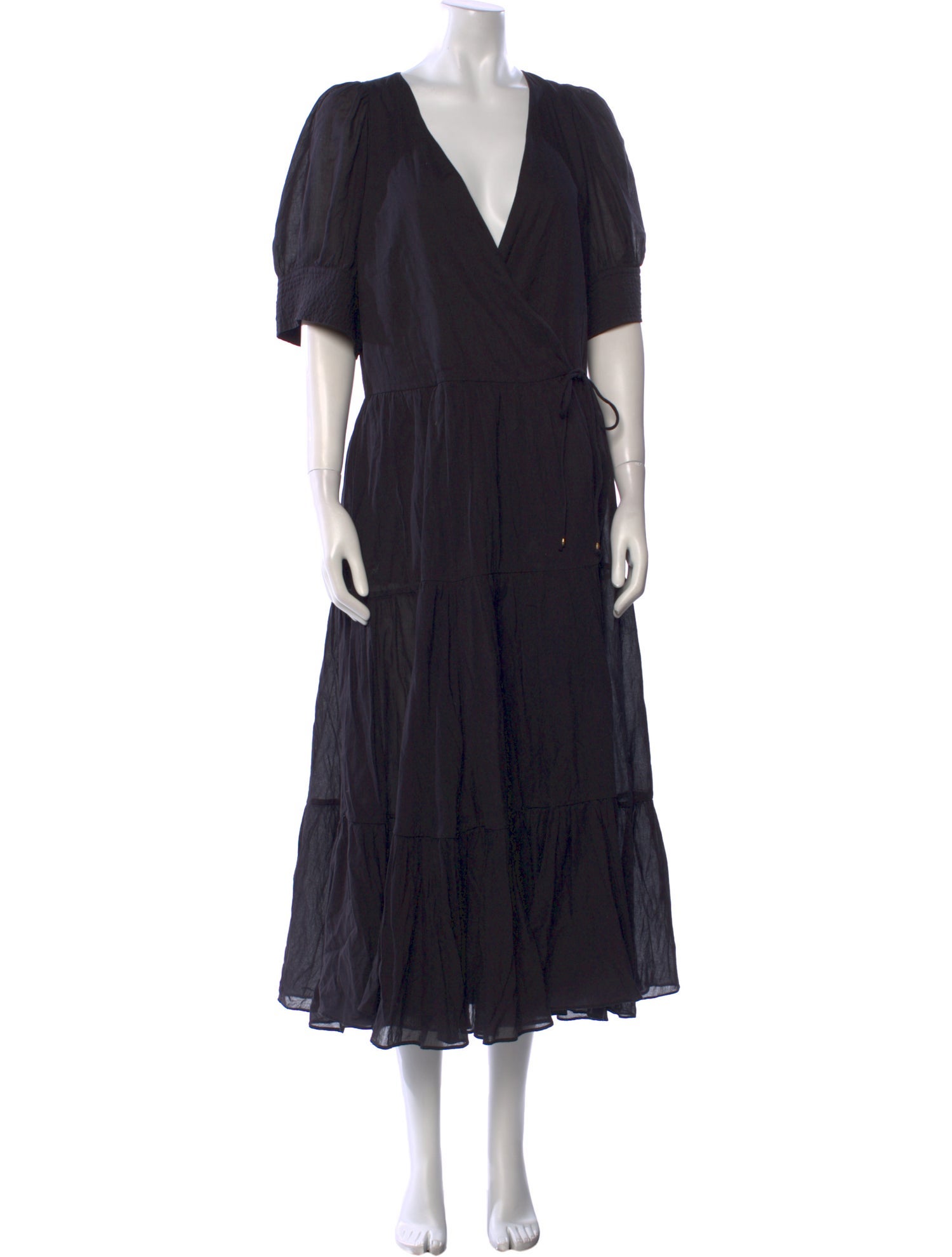 RHODE V-Neck Long Dress