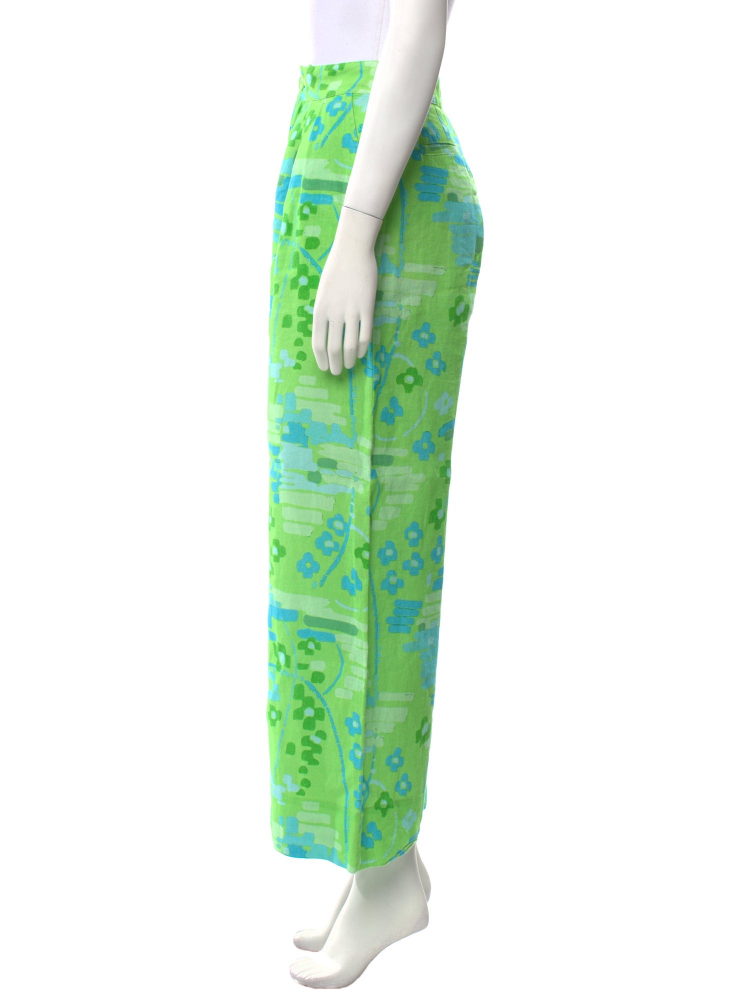 RHODE Linen Wide Leg Pants