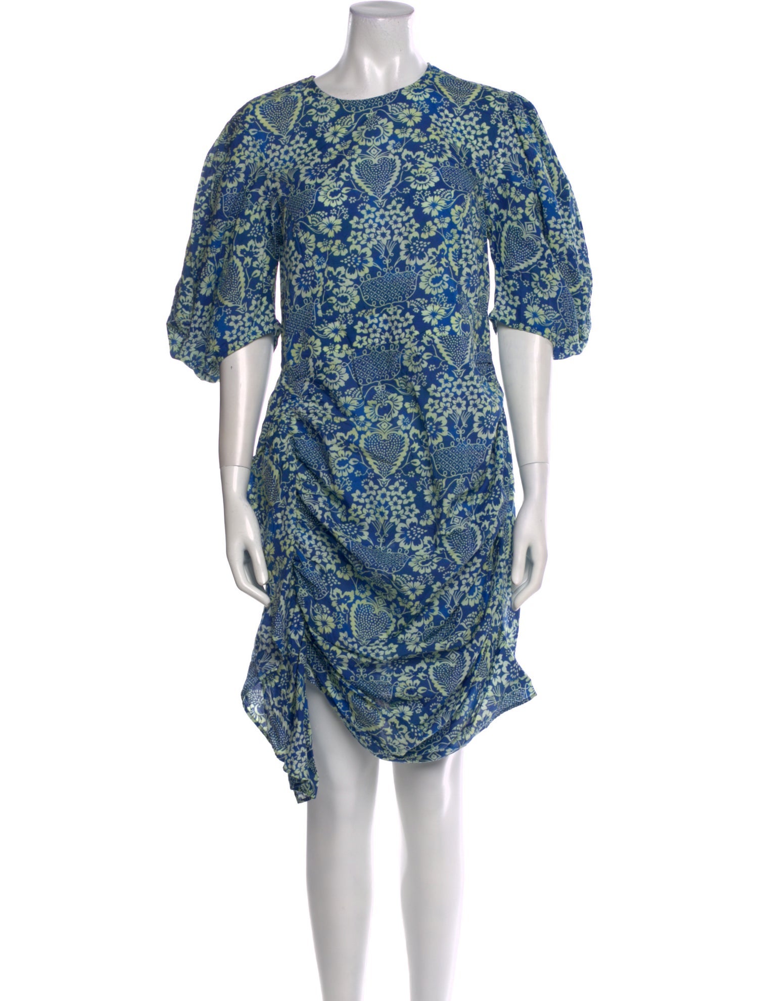 RHODE Floral Print Knee-Length Dress