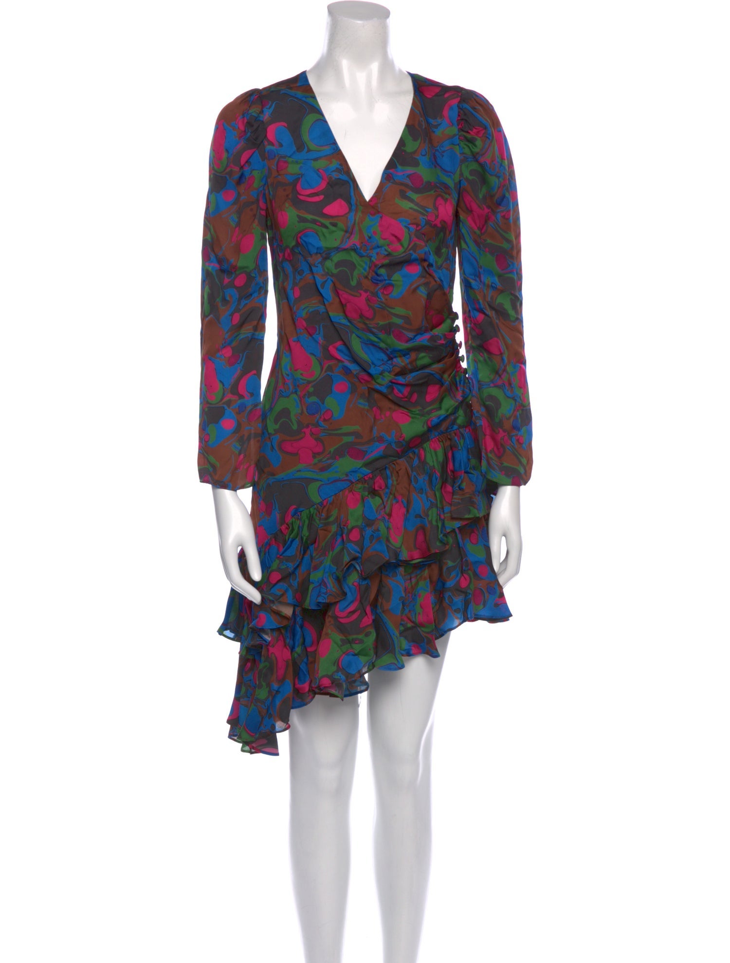 RHODE Floral Print Knee-Length Dress