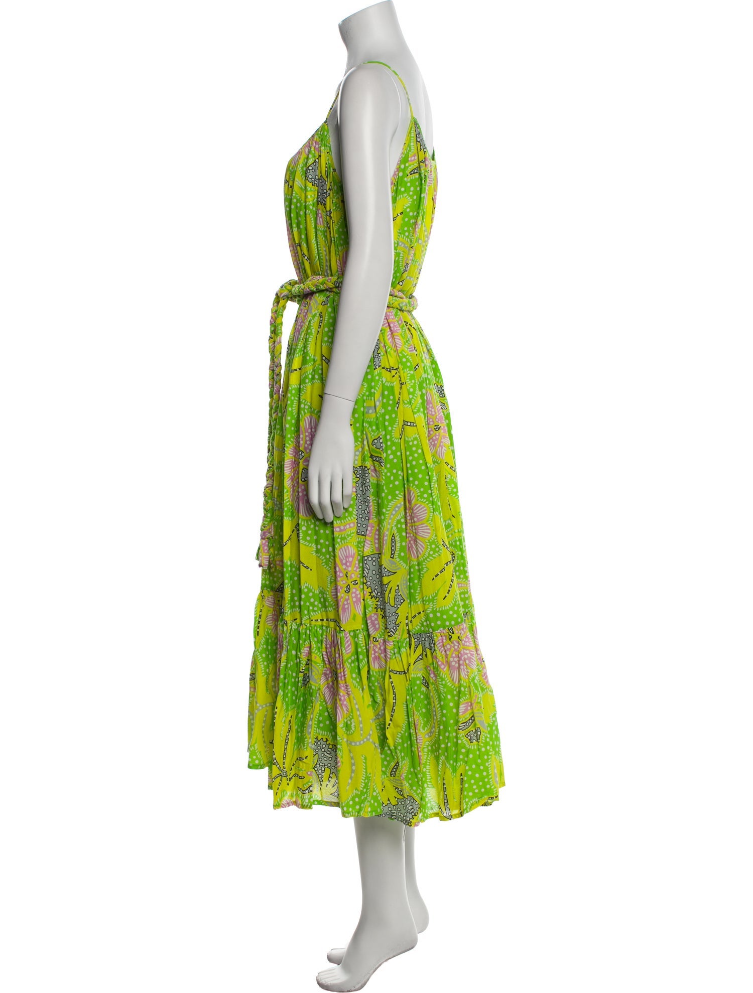 RHODE Paisley Print Long Dress