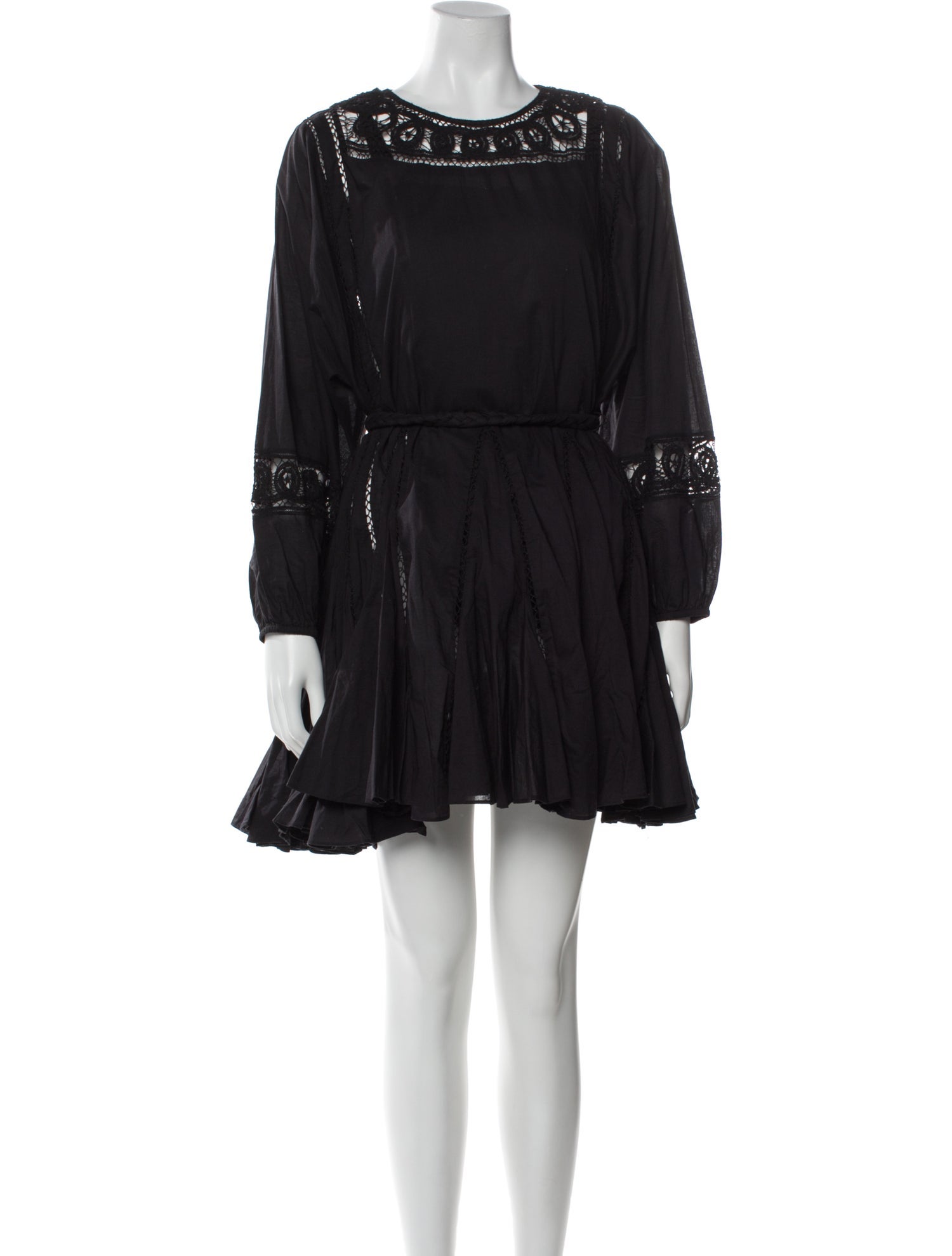 RHODE Scoop Neck Mini Dress