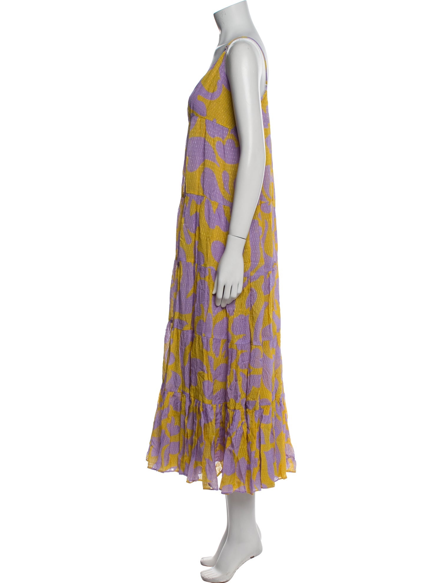 RHODE Printed Long Dress w/ Tags