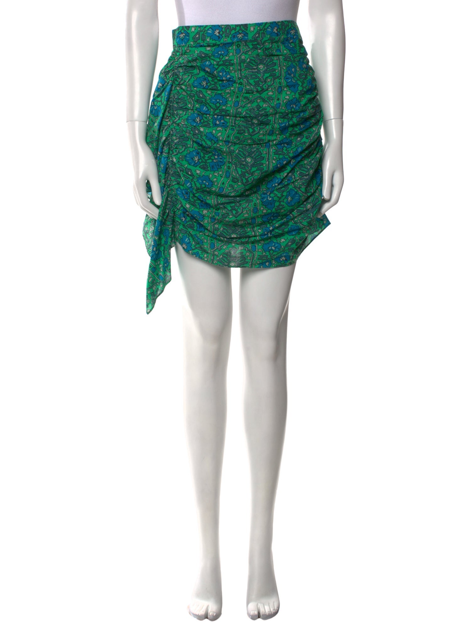 RHODE Printed Knee-Length Skirt