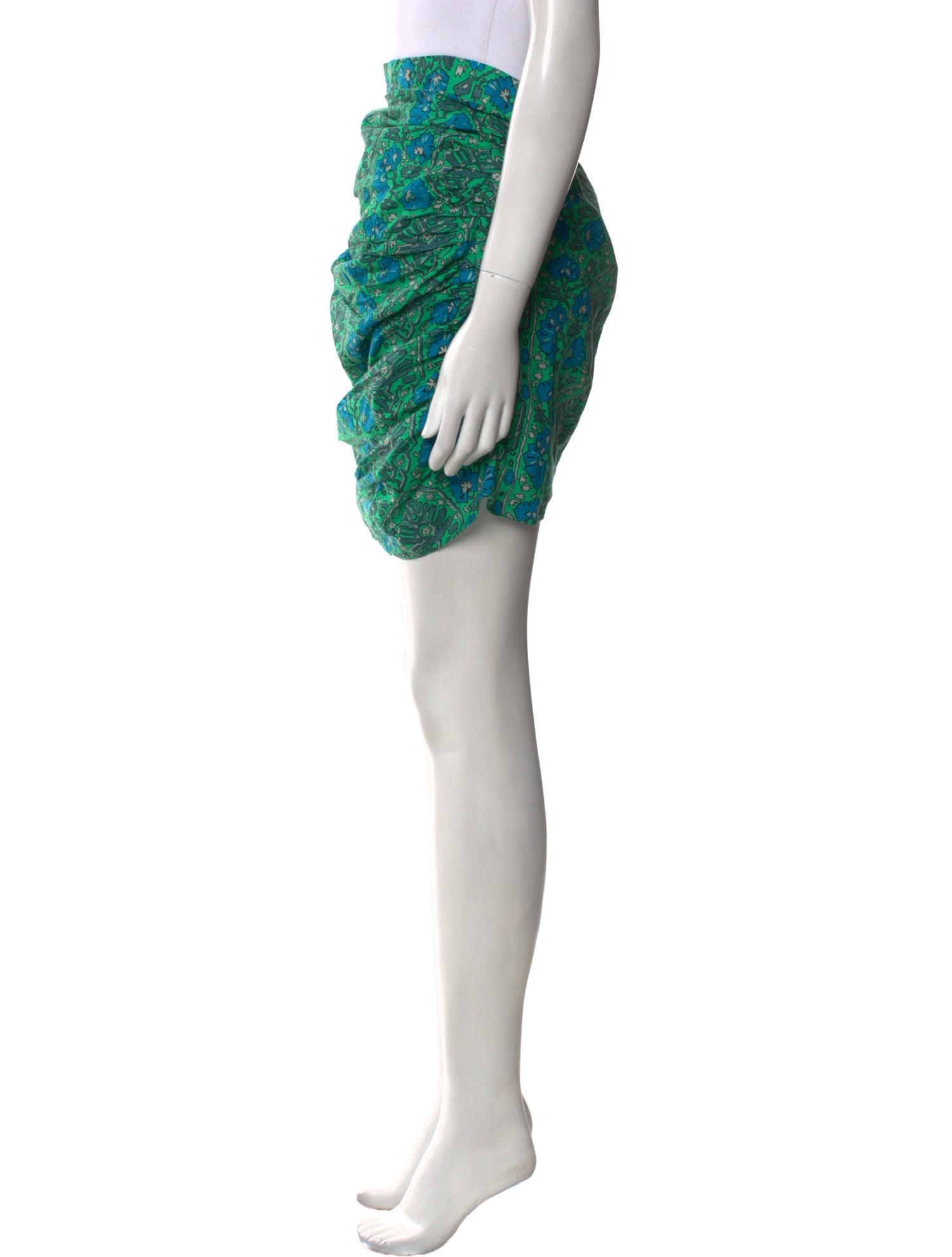 RHODE Printed Knee-Length Skirt