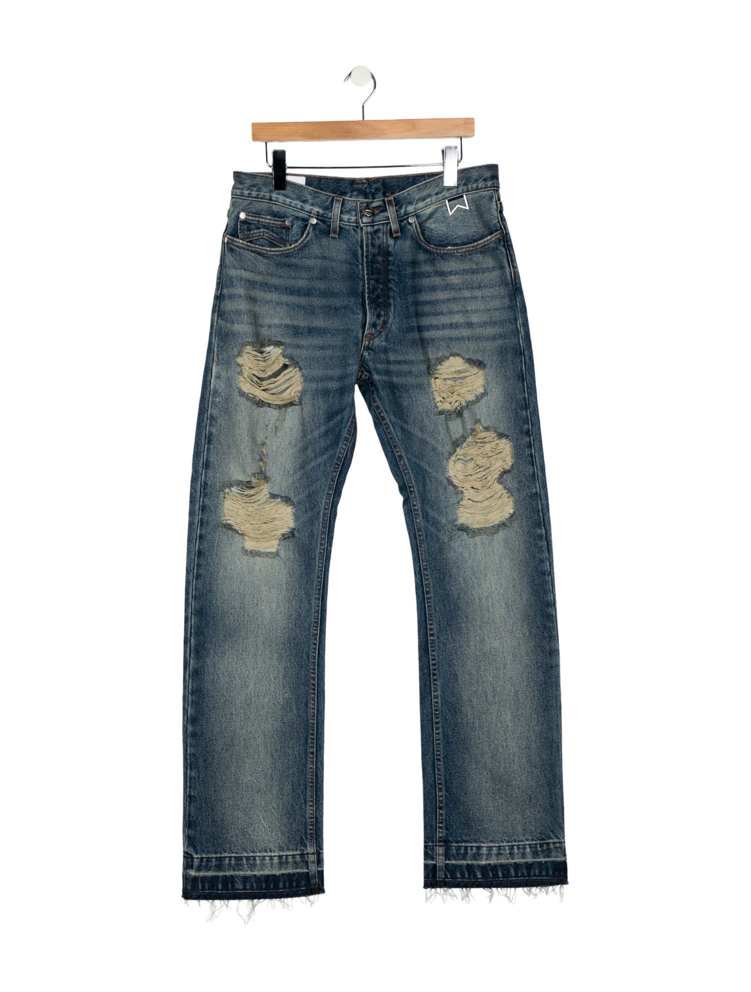 RHODE Straight-Leg Jeans