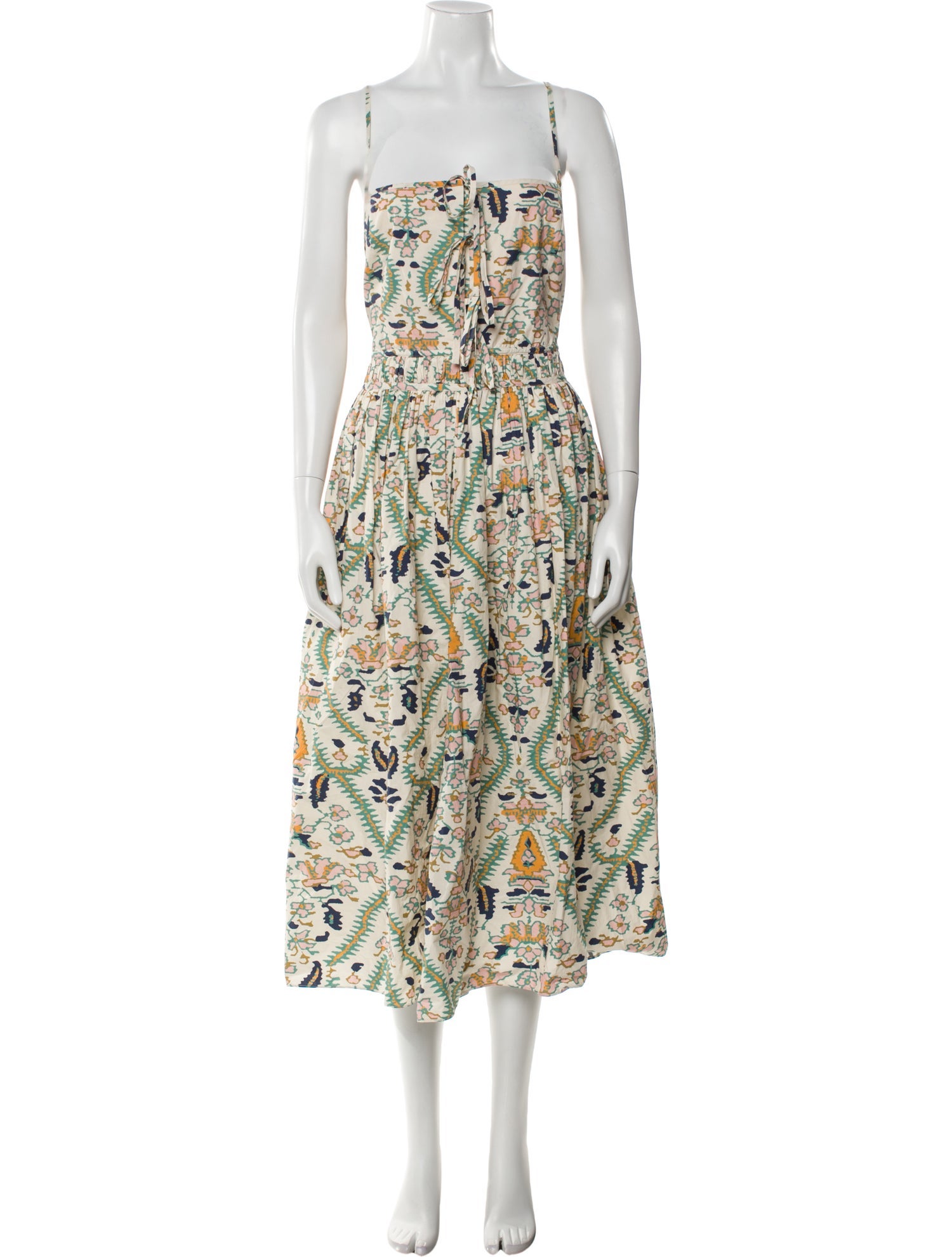 RHODE Printed Long Dress w/ Tags