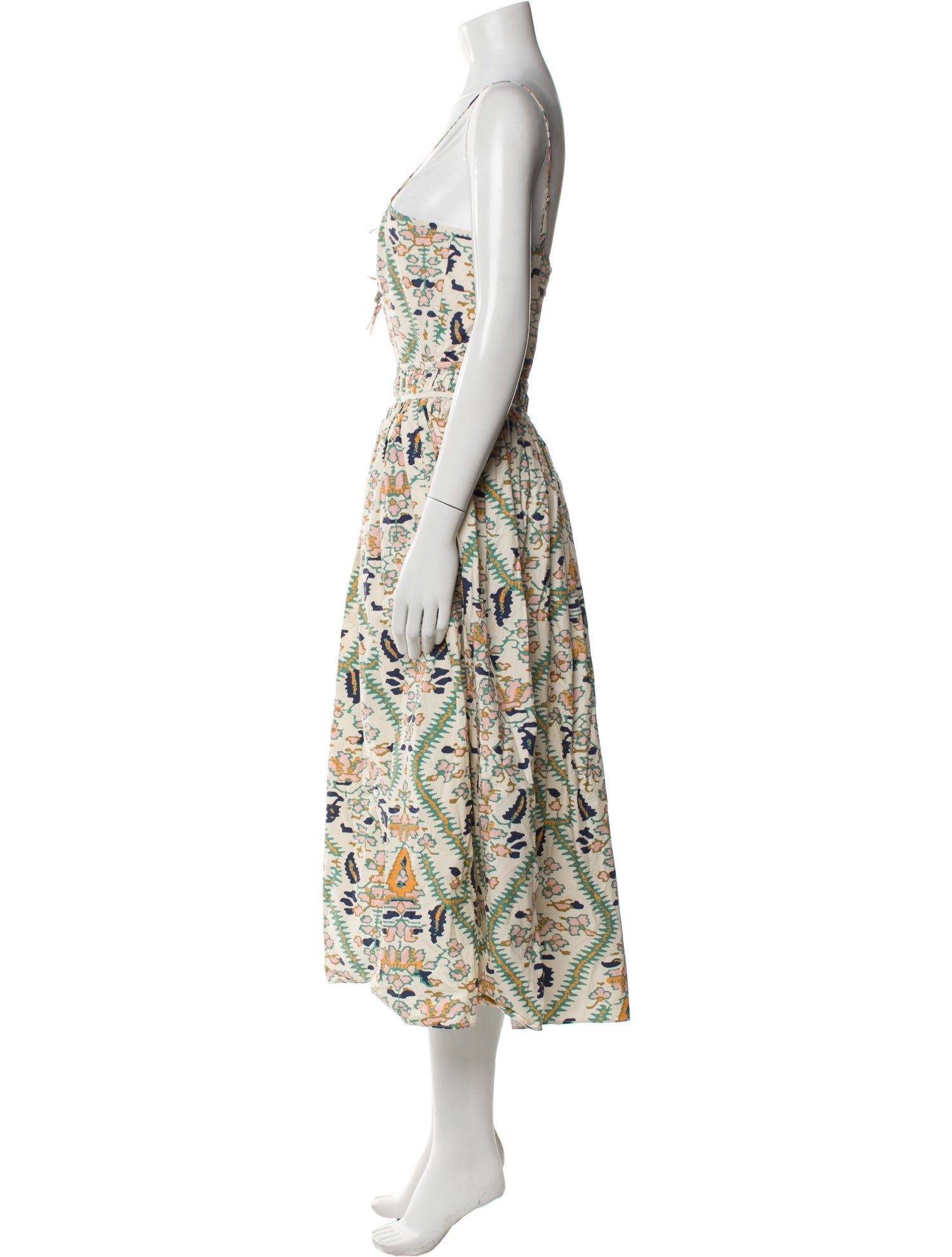 RHODE Printed Long Dress w/ Tags