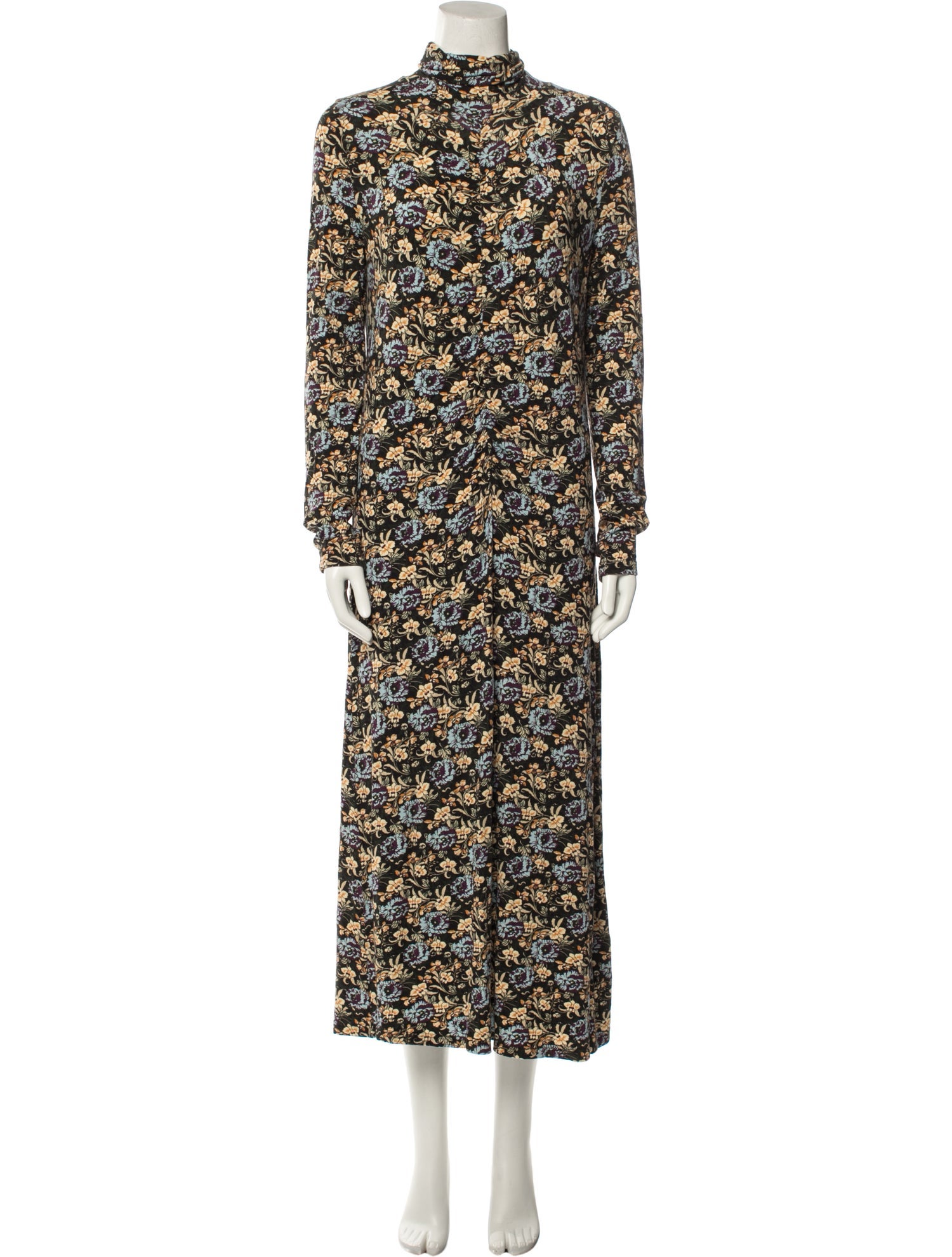 RHODE Floral Print Long Dress