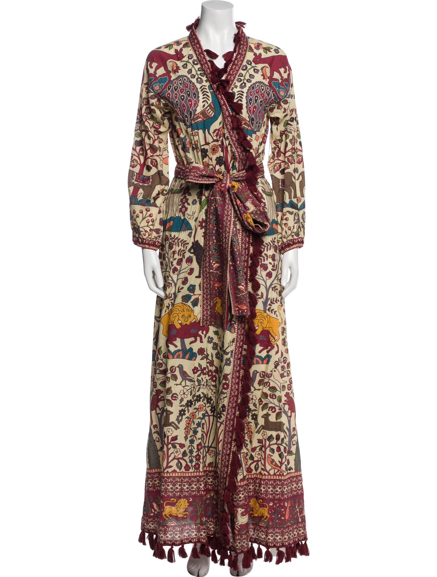 RHODE Printed Tassel Accents Robe