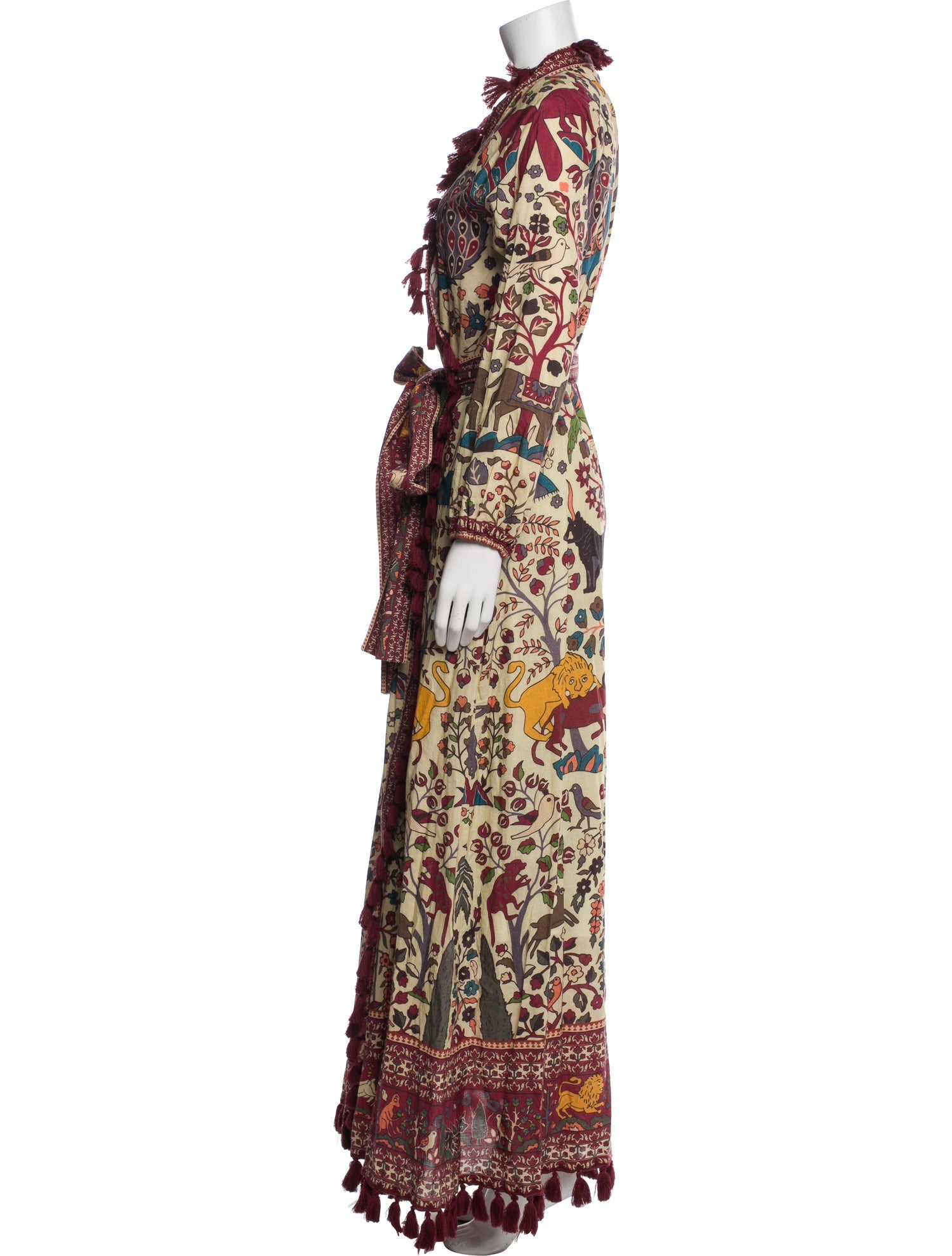 RHODE Printed Tassel Accents Robe