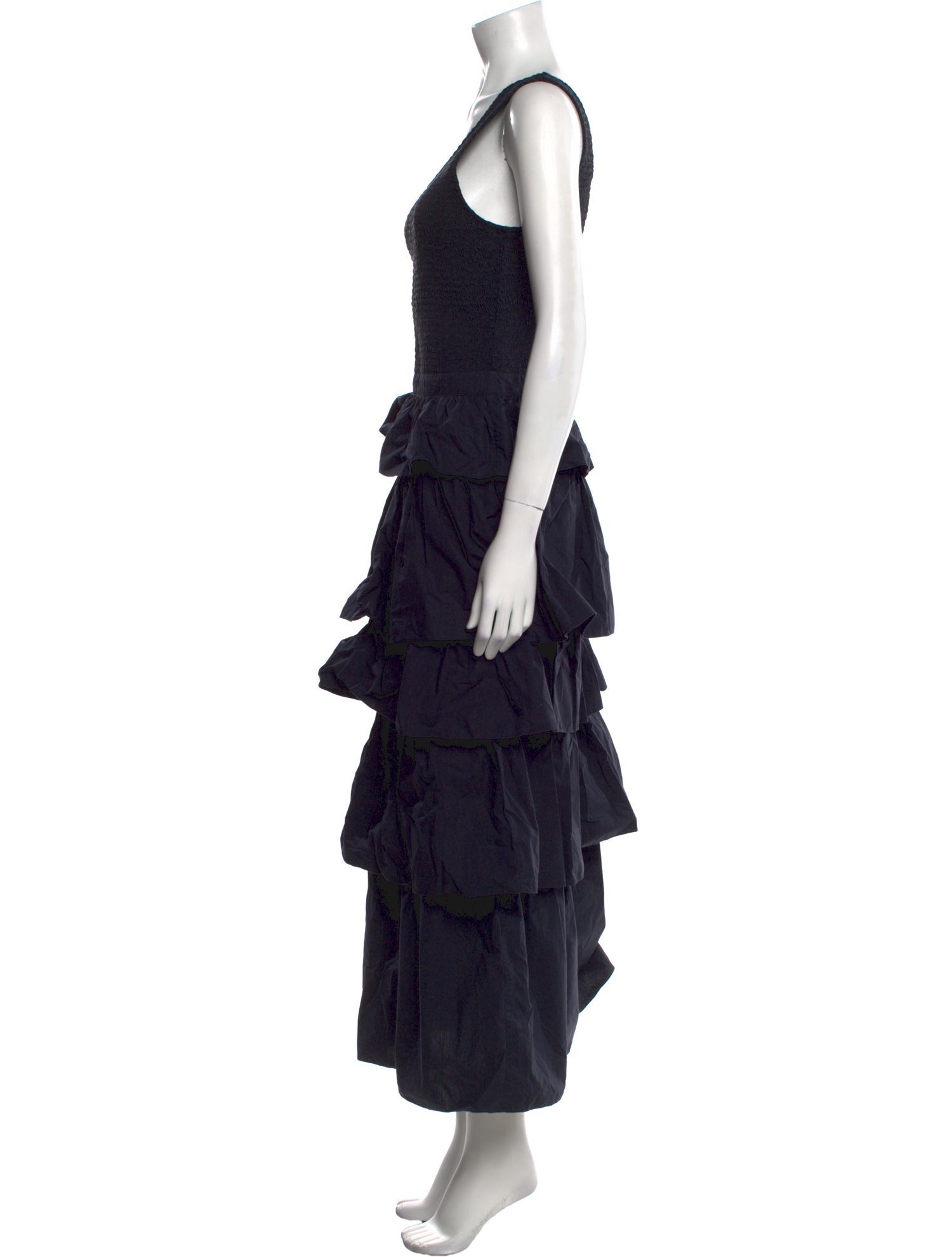 RHODE Scoop Neck Long Dress