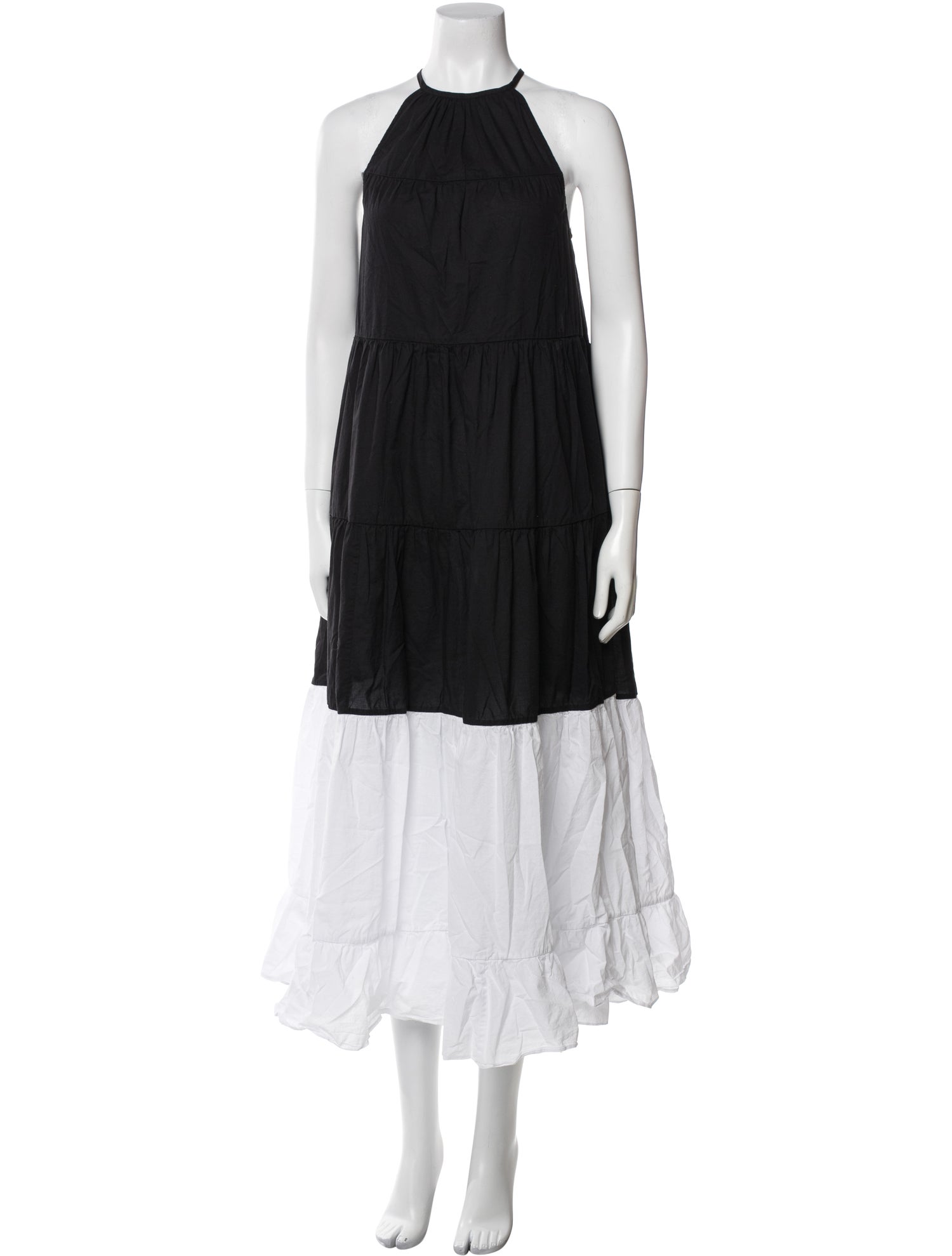 RHODE Halterneck Long Dress