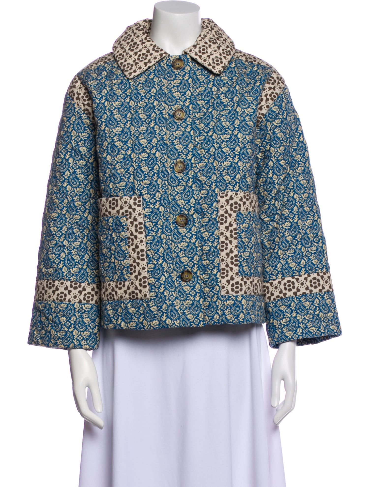 RHODE Paisley Print Evening Jacket w/ Tags