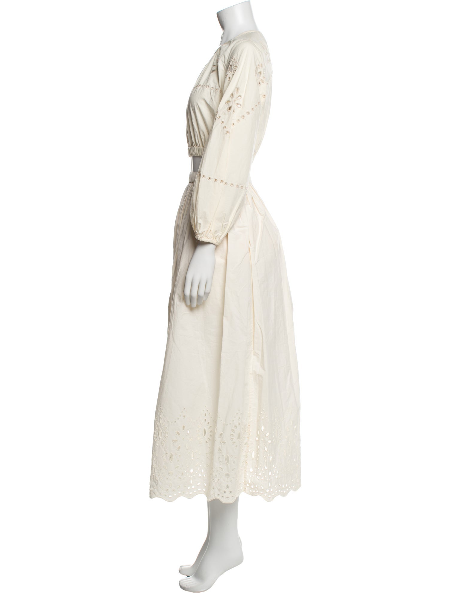 RHODE Ruffle Embellishment Skirt Set w/ Tags