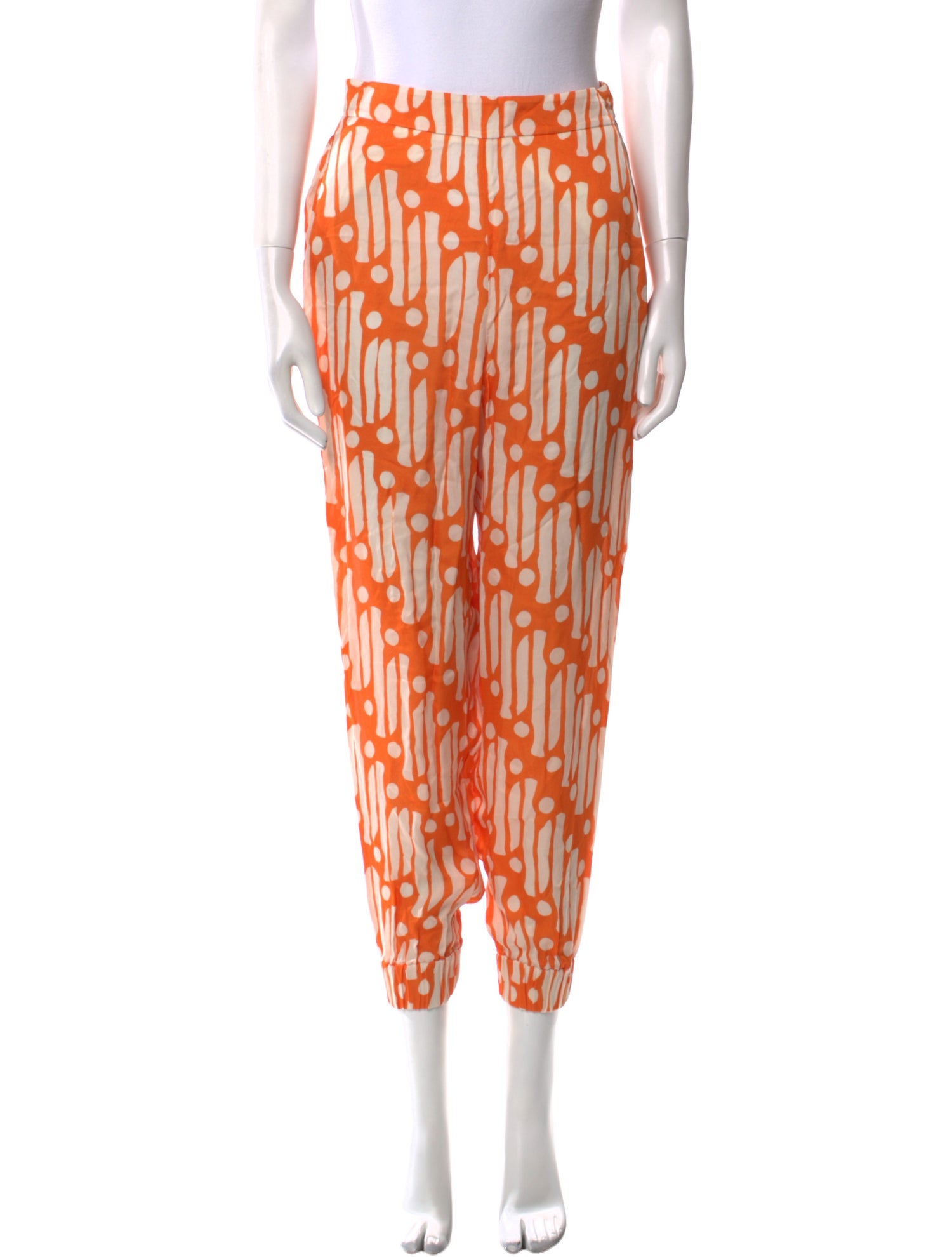 RHODE Printed Skinny Leg Pants