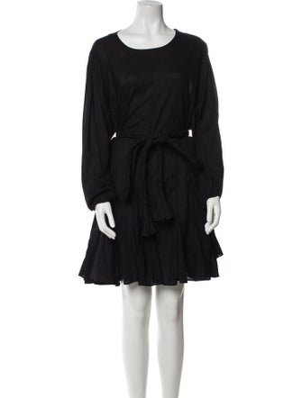 RHODE Scoop Neck Mini Dress