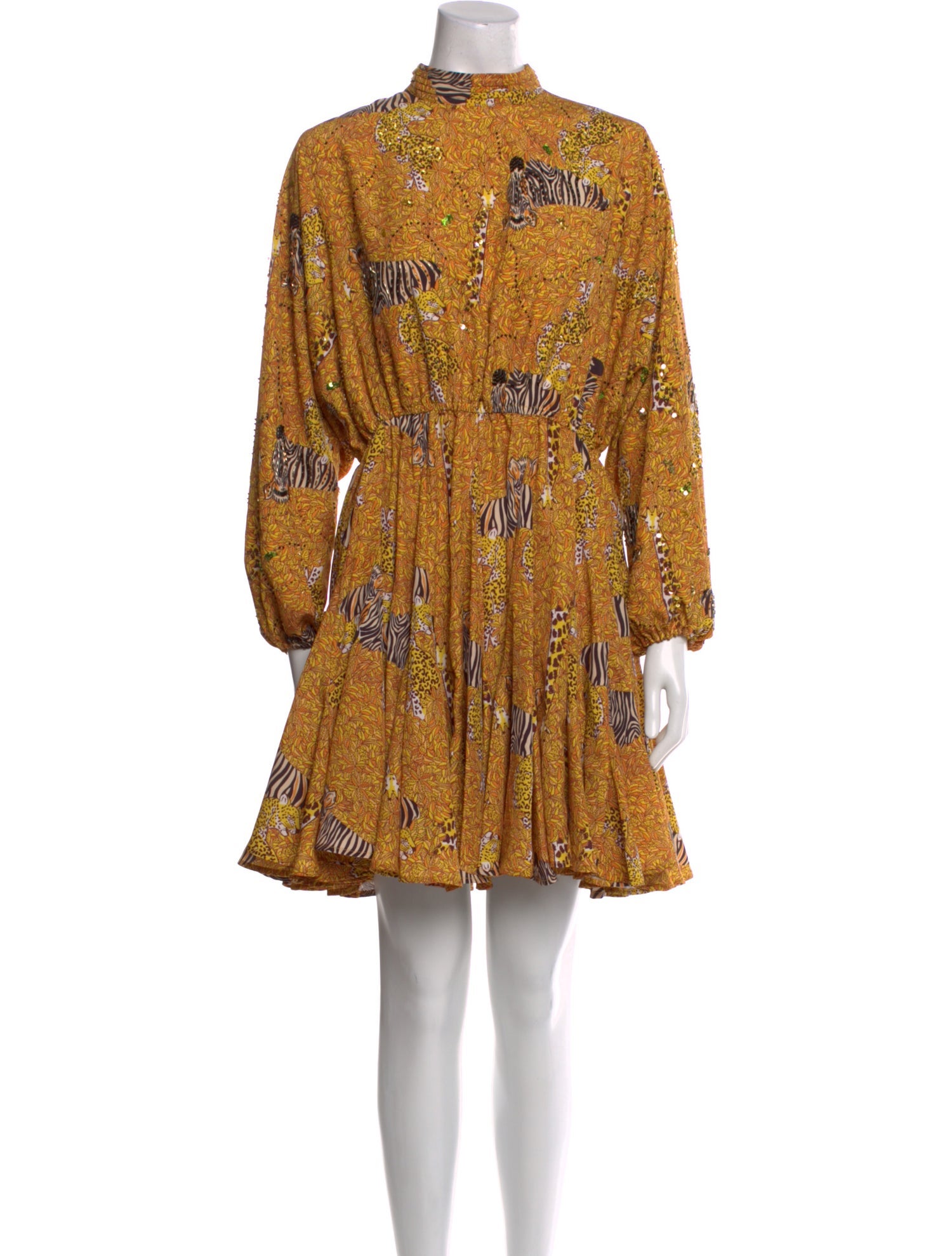 RHODE Printed Mini Dress