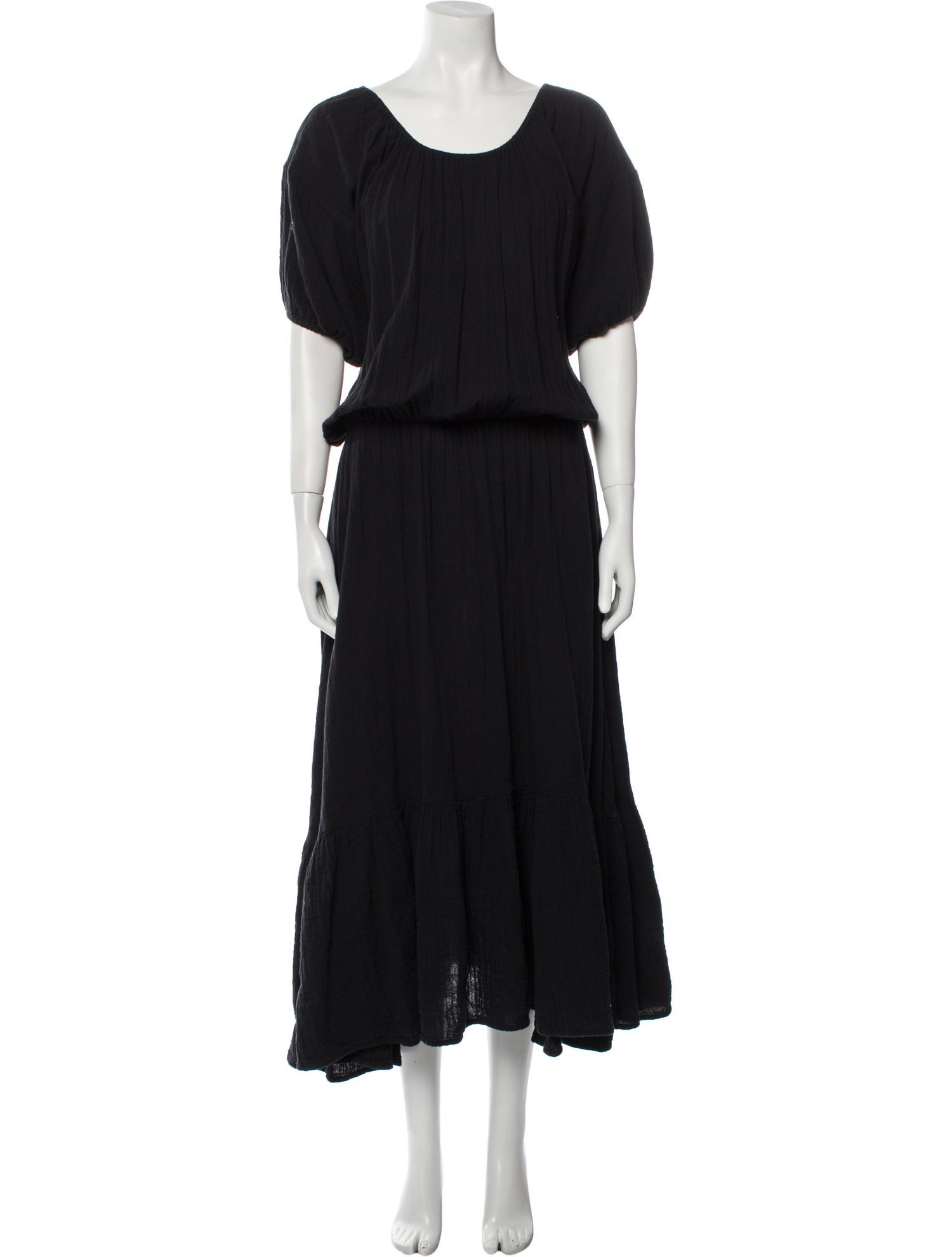 RHODE Scoop Neck Long Dress