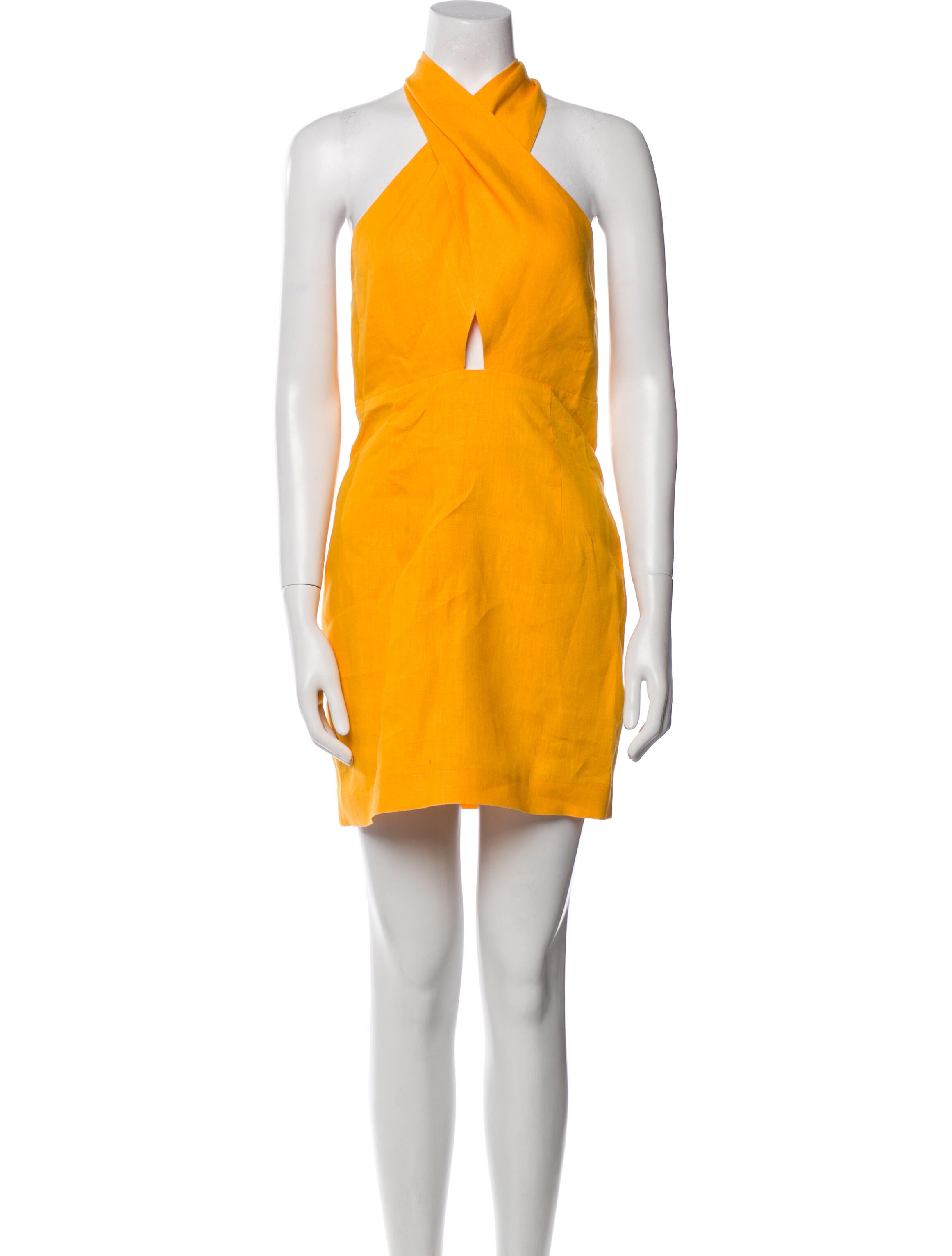 RHODE Linen Long Dress