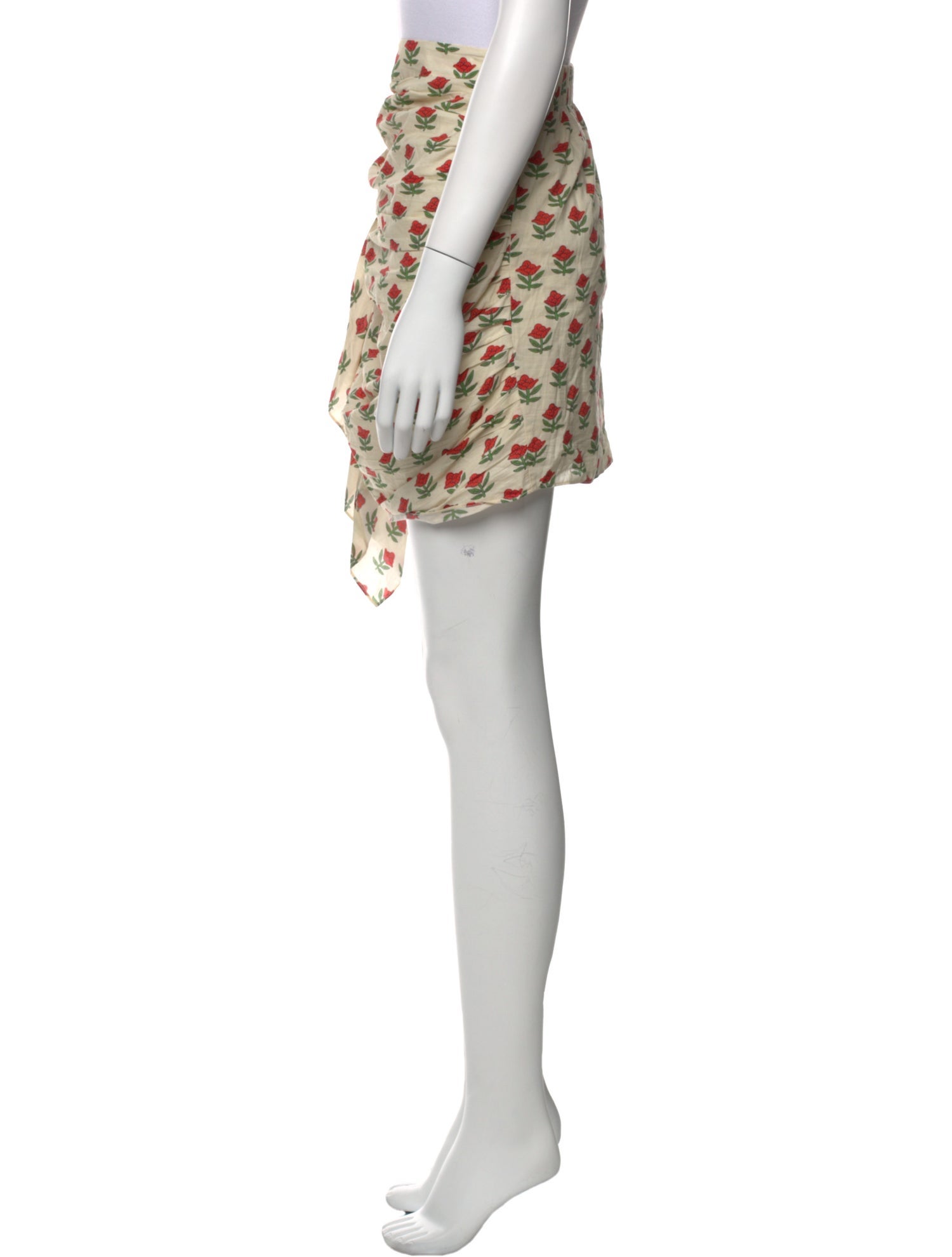 RHODE Printed Mini Skirt