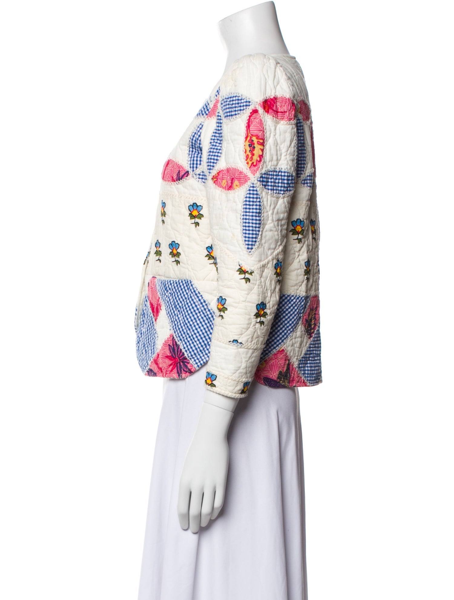 RHODE Floral Print Evening Jacket