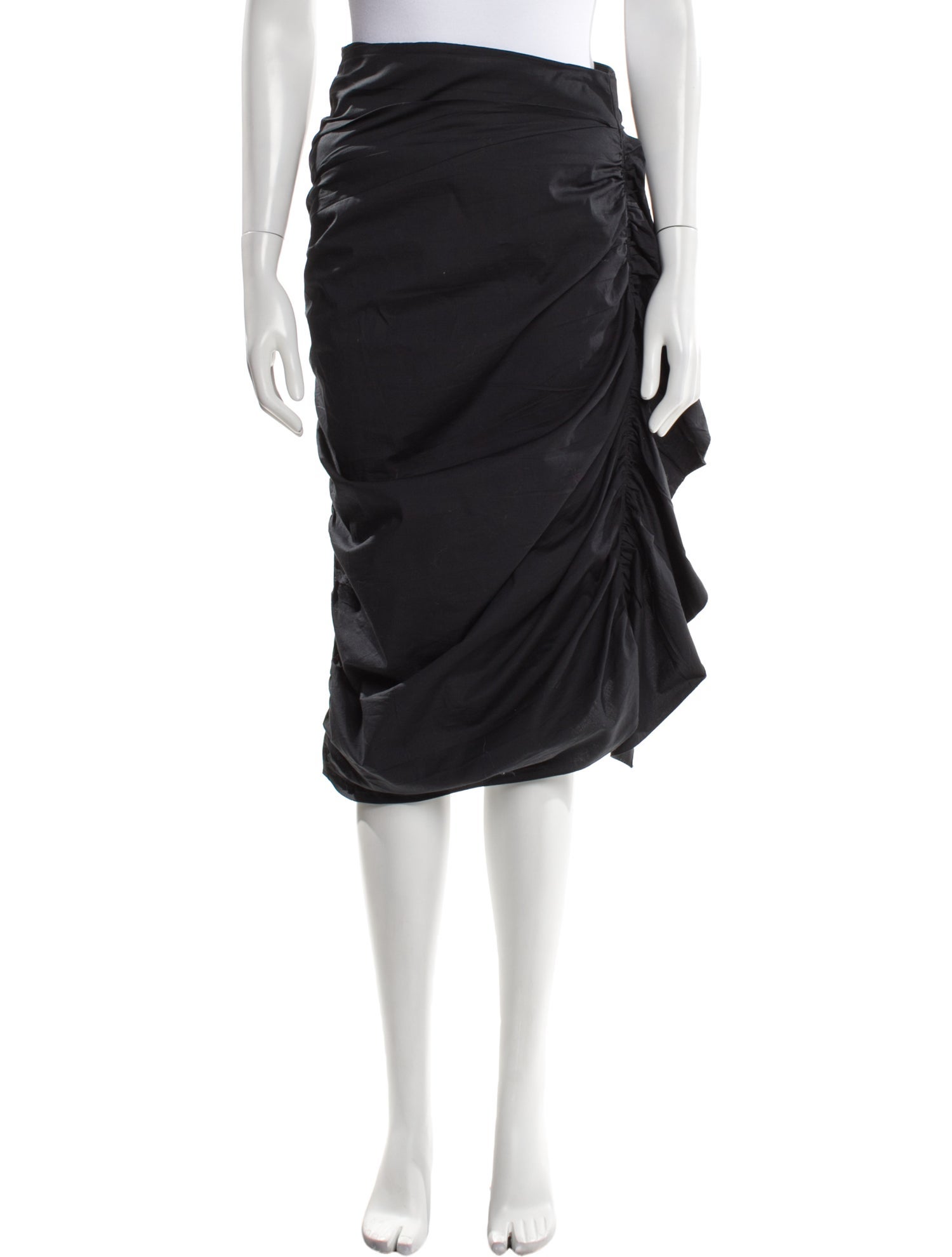 RHODE Ruffle Embellishment Midi Length Skirt