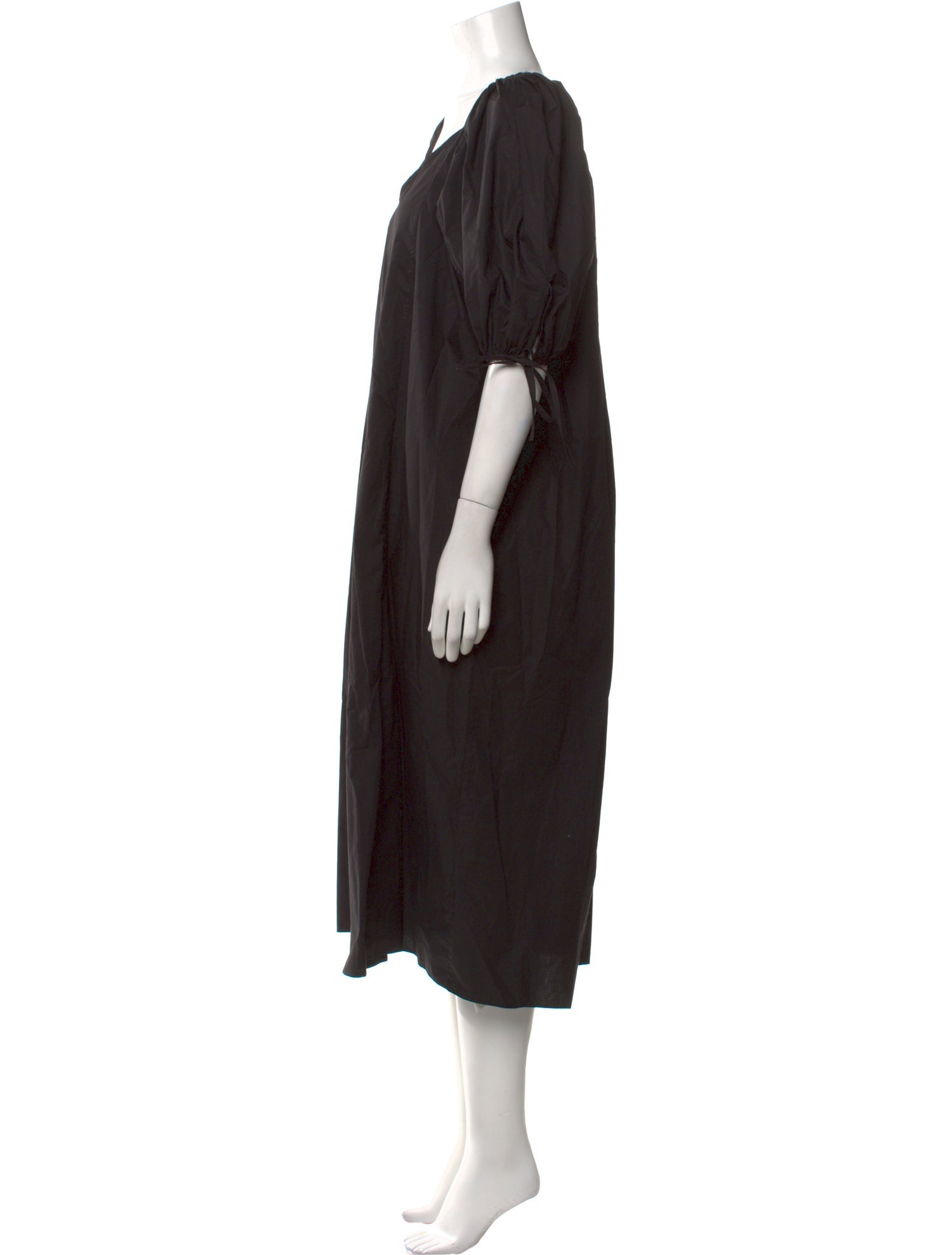 RHODE V-Neck Long Dress