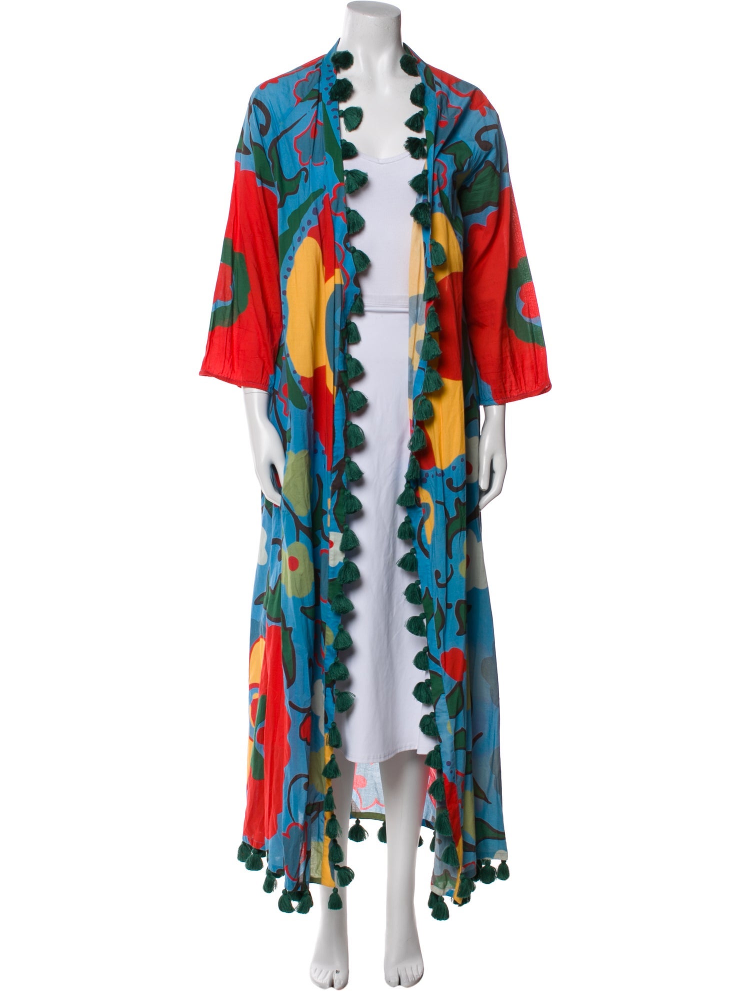 RHODE Printed Tassel Accents Robe