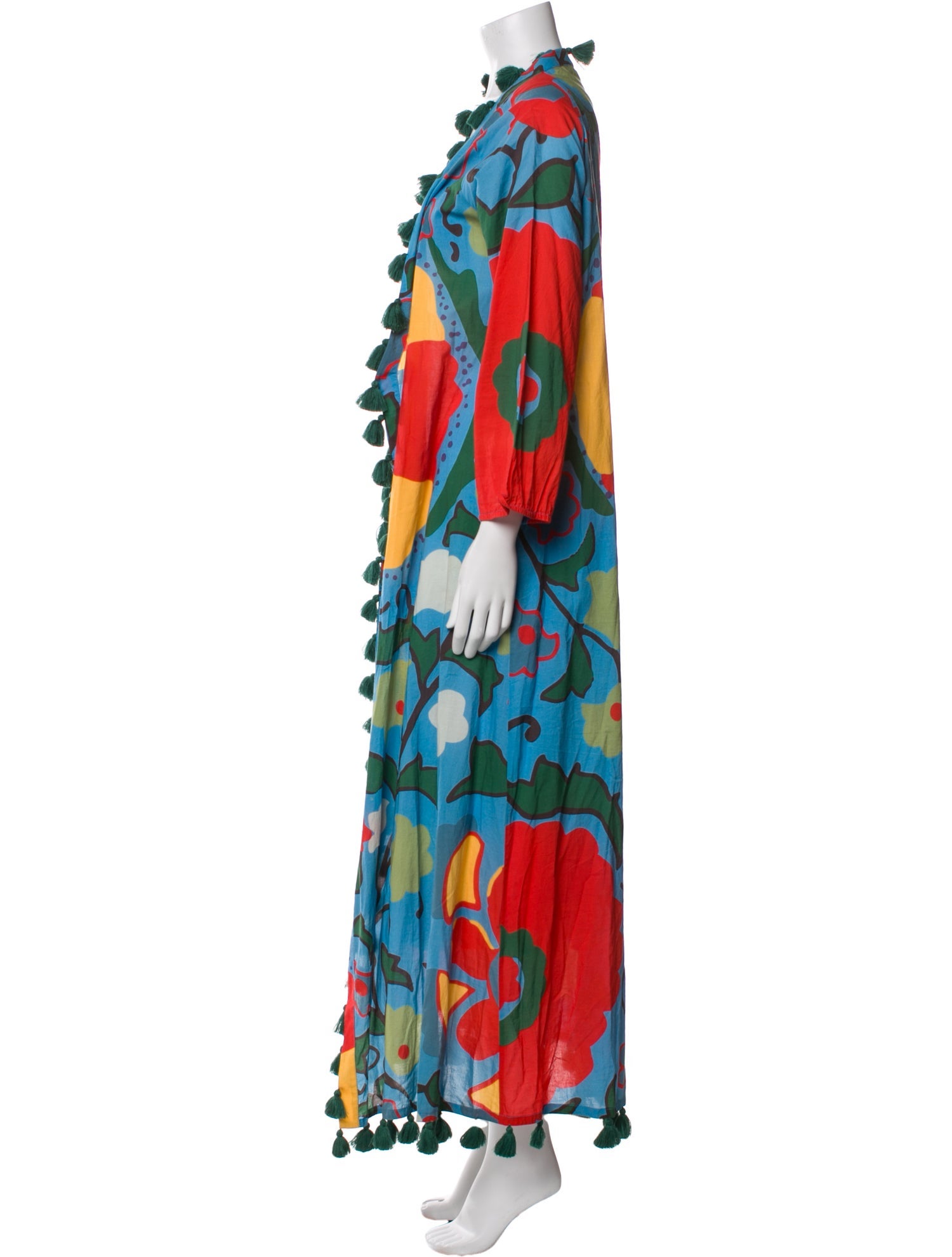 RHODE Printed Tassel Accents Robe