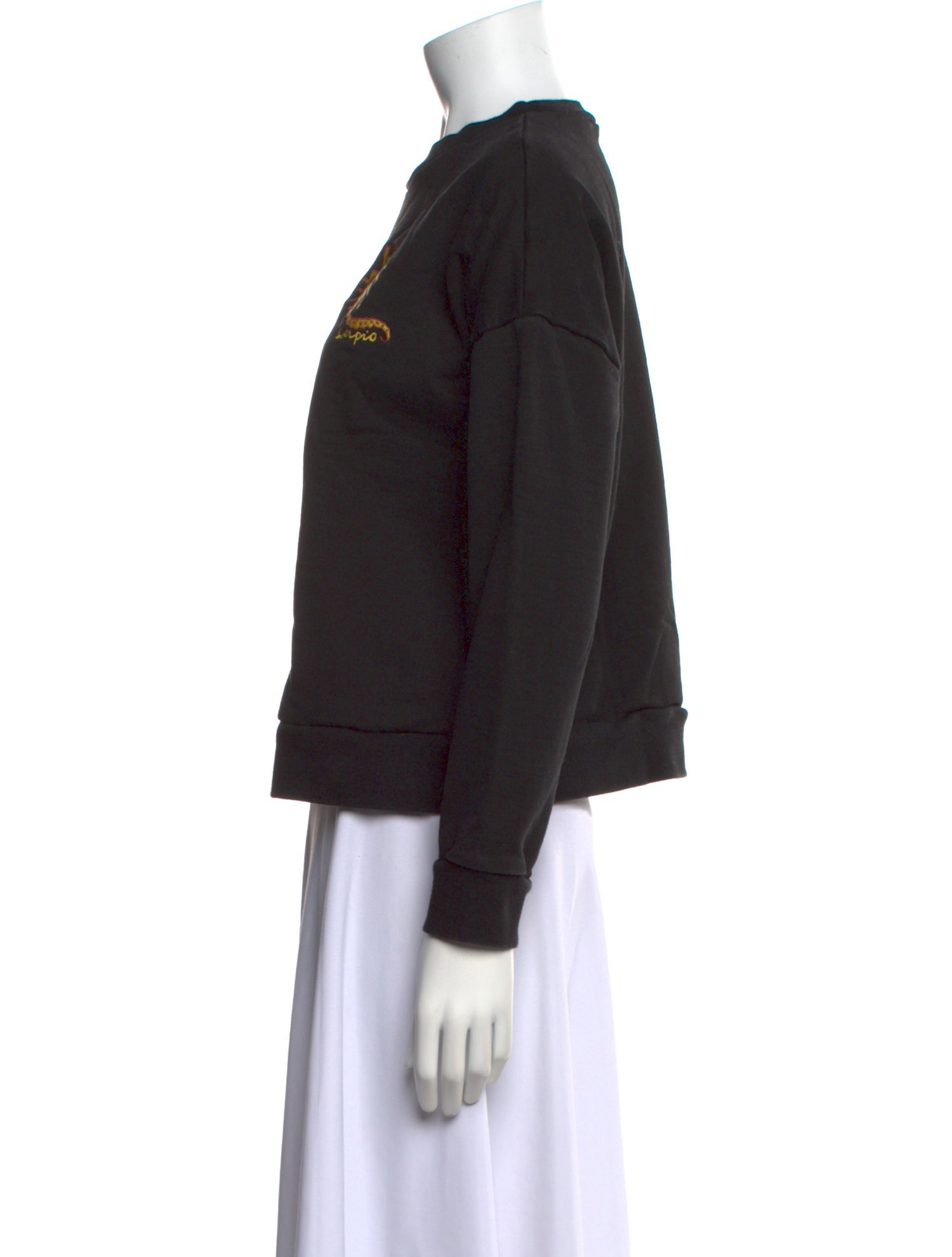 RHODE Crew Neck Long Sleeve Sweatshirt