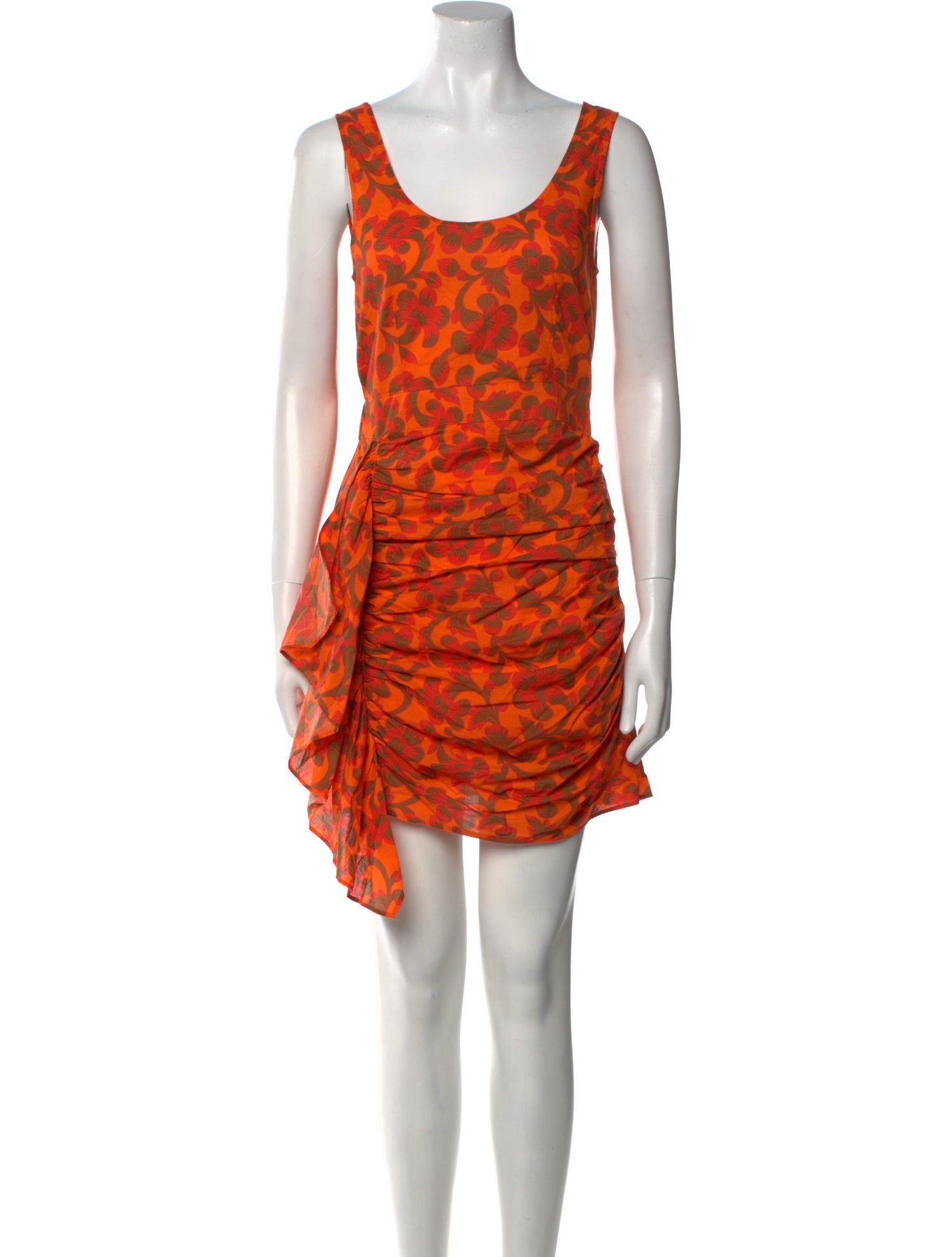 RHODE Animal Print Mini Dress