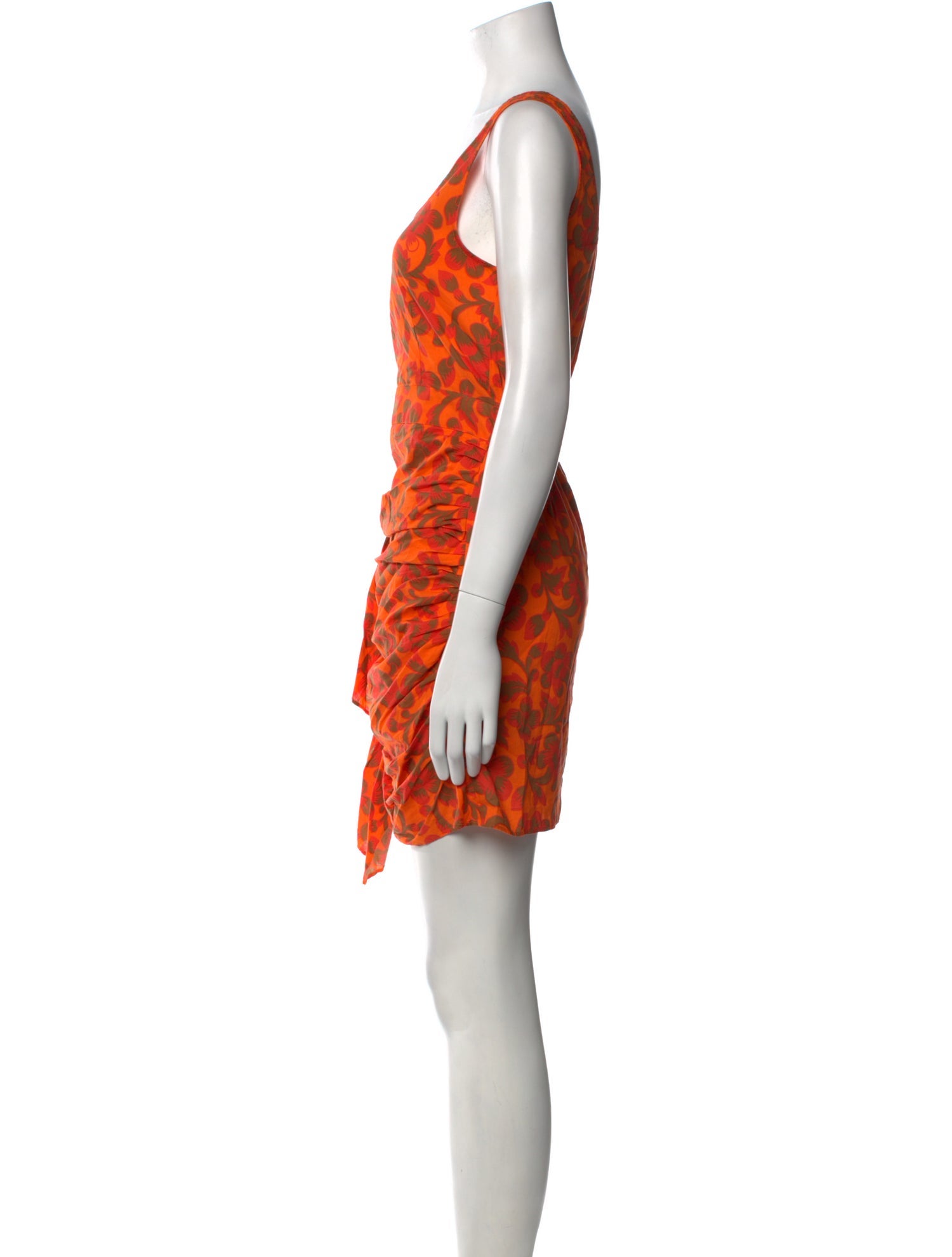 RHODE Animal Print Mini Dress