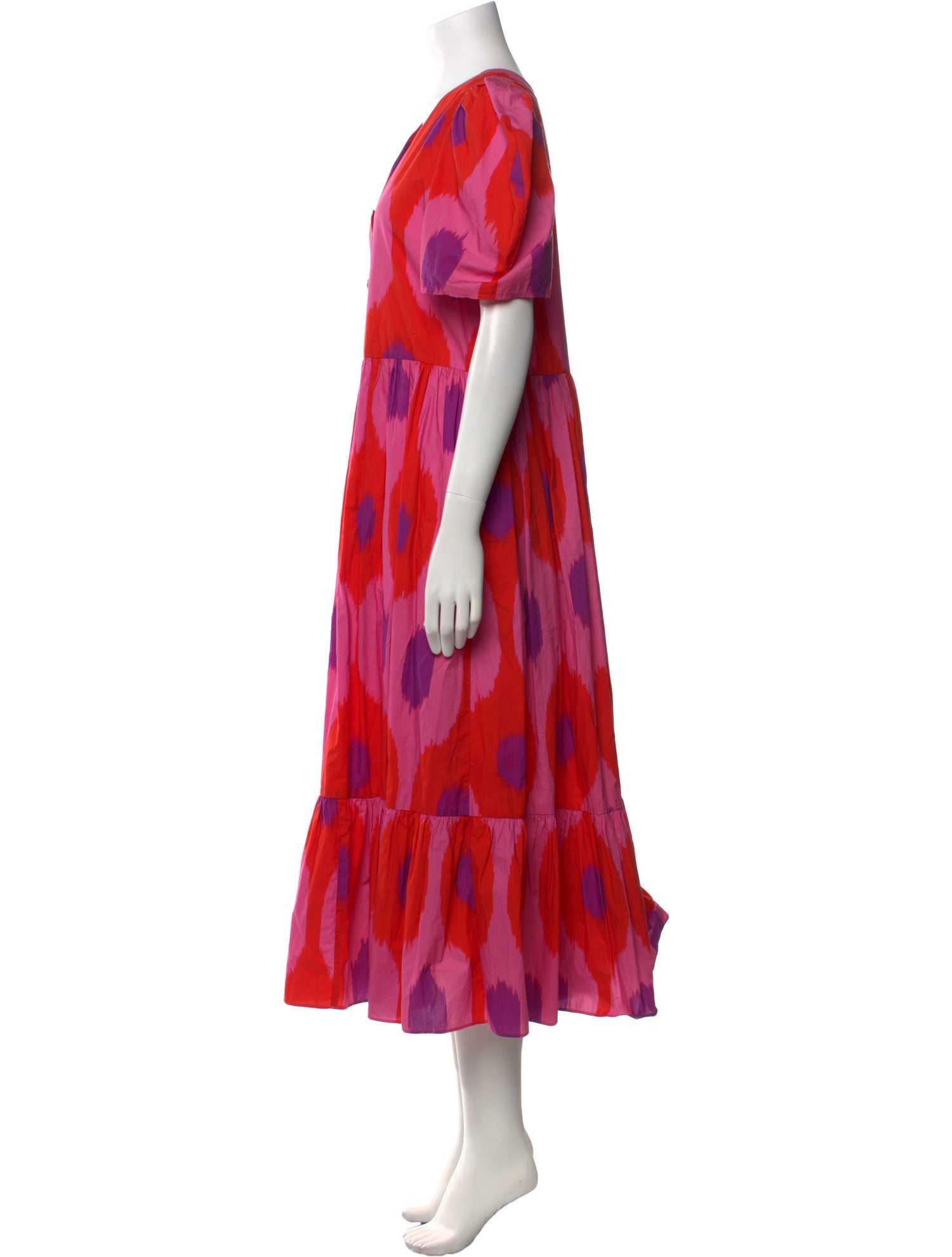 RHODE Printed Long Dress