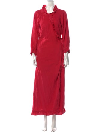 RHODE Cowl Neck Long Dress