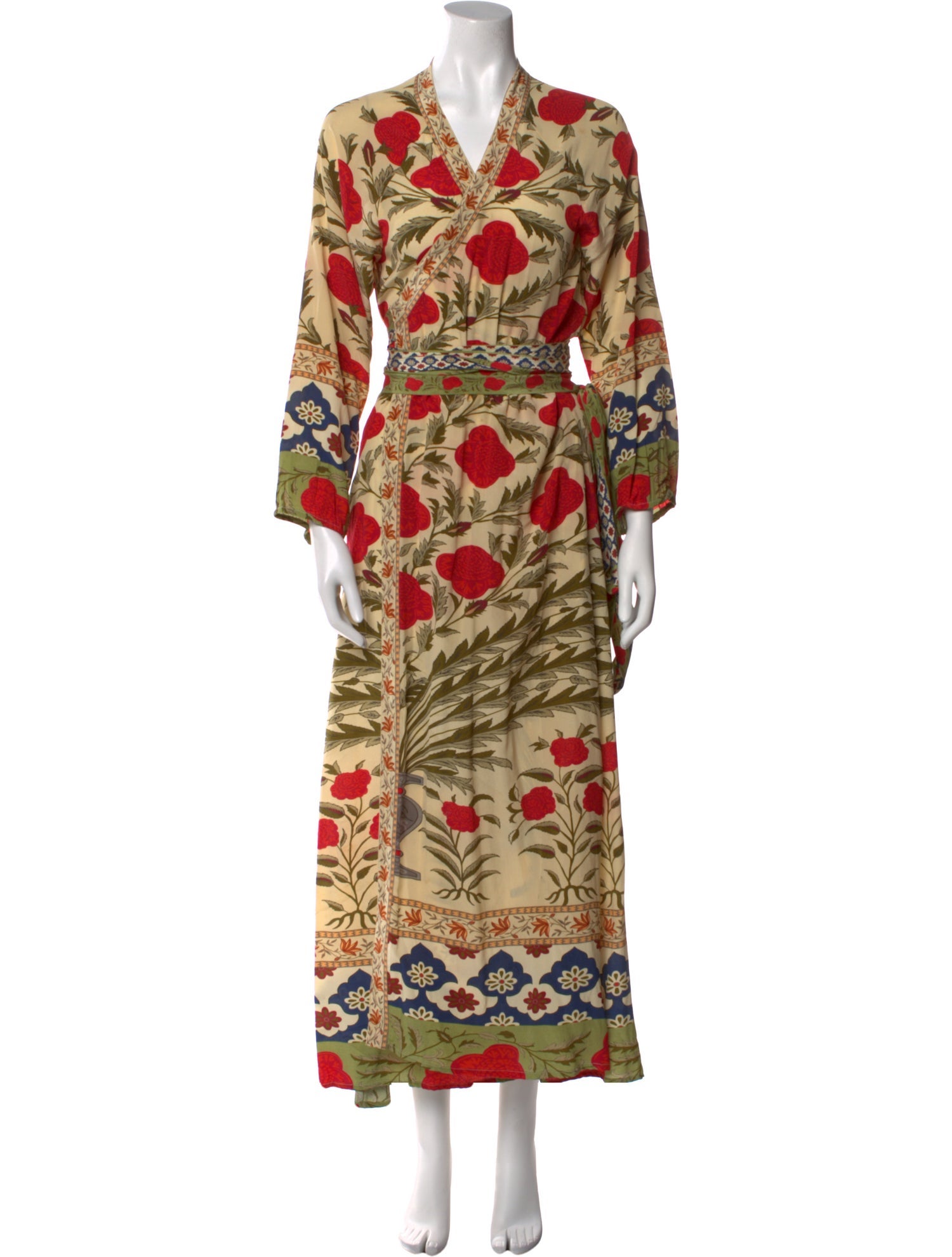 RHODE Silk Long Dress