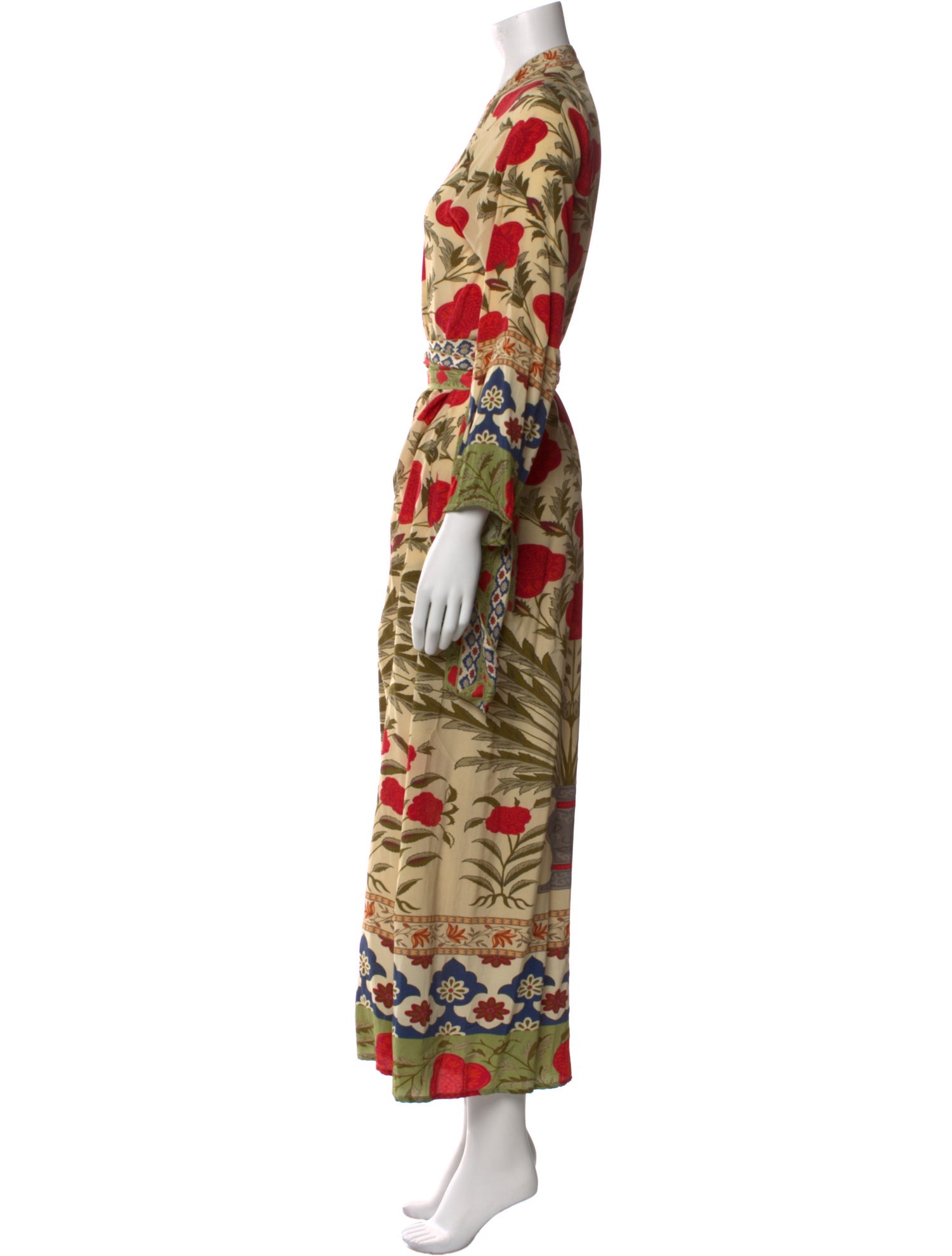RHODE Silk Long Dress